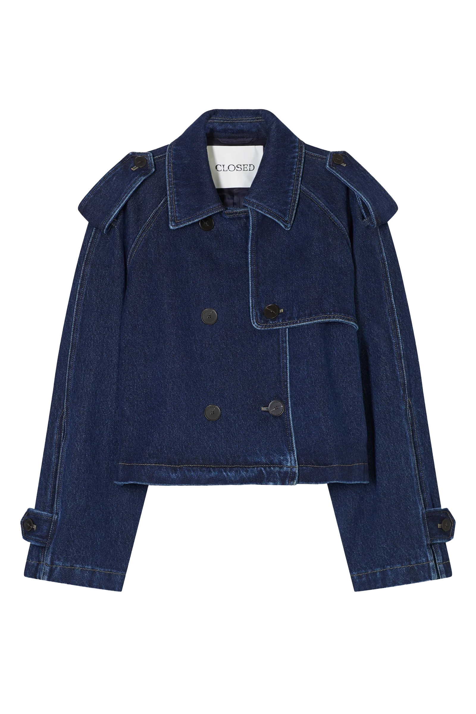 Dames jas blauw