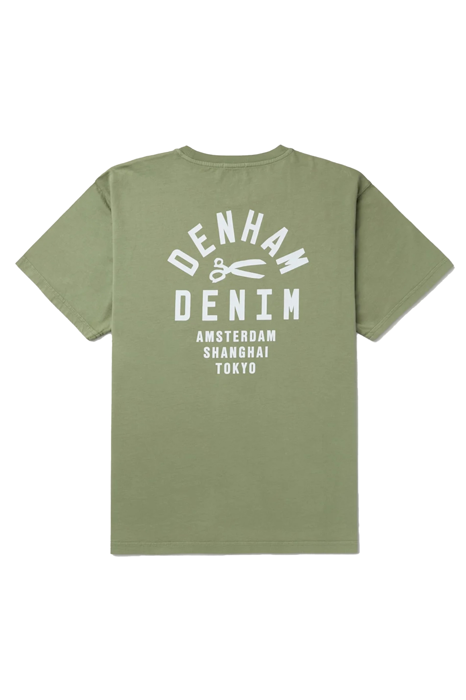 Heren t-shirt kortemouw groen