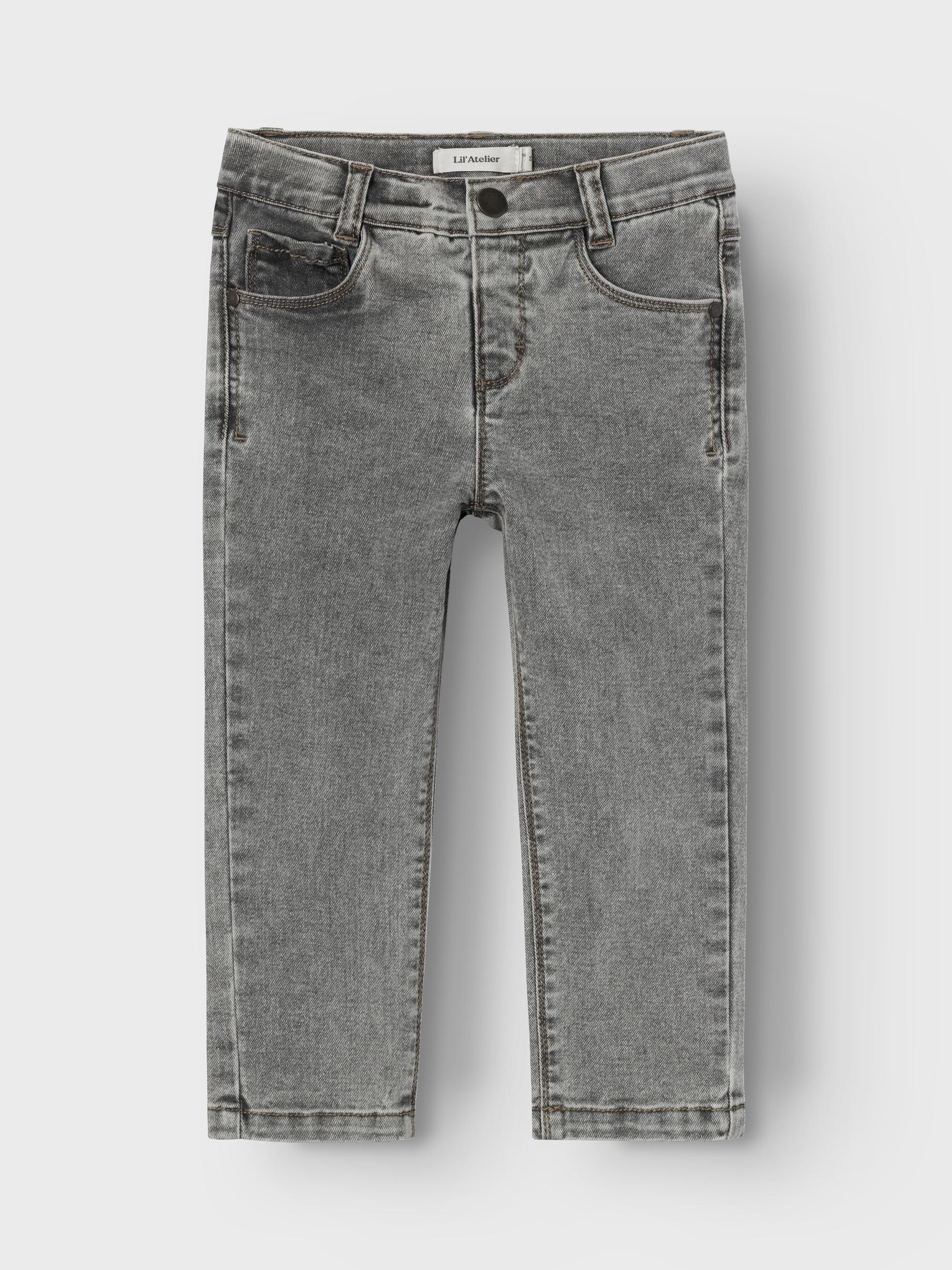 LIL' ATELIER NMMRYAN REG JEANS 4204-IN LIL 180697-Light Grey Denim 3