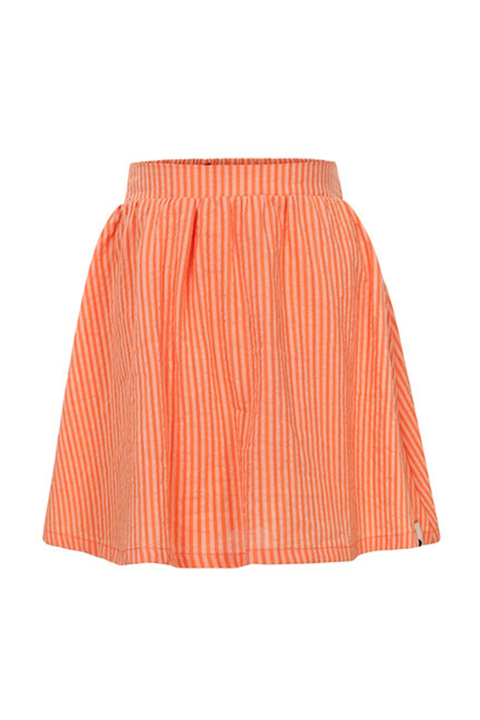 LOOXS LITTLE Little striped woven skirt Oranje-1 1