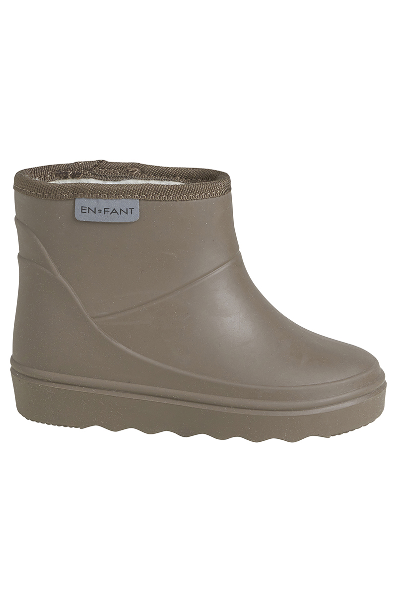 EN FANT thermo boots short solid bruin/beige-1 2