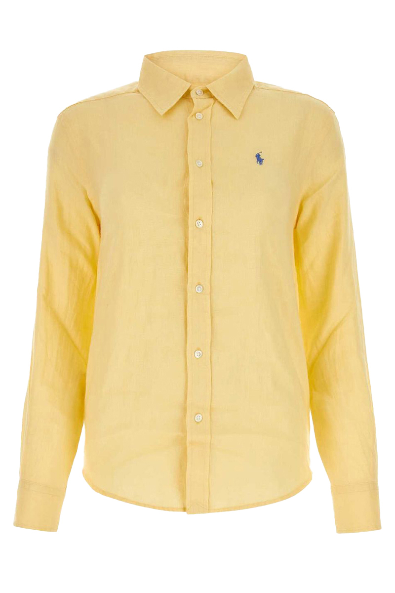 Polo Ralph Lauren Dames blouse lange mouw Geel-1 1