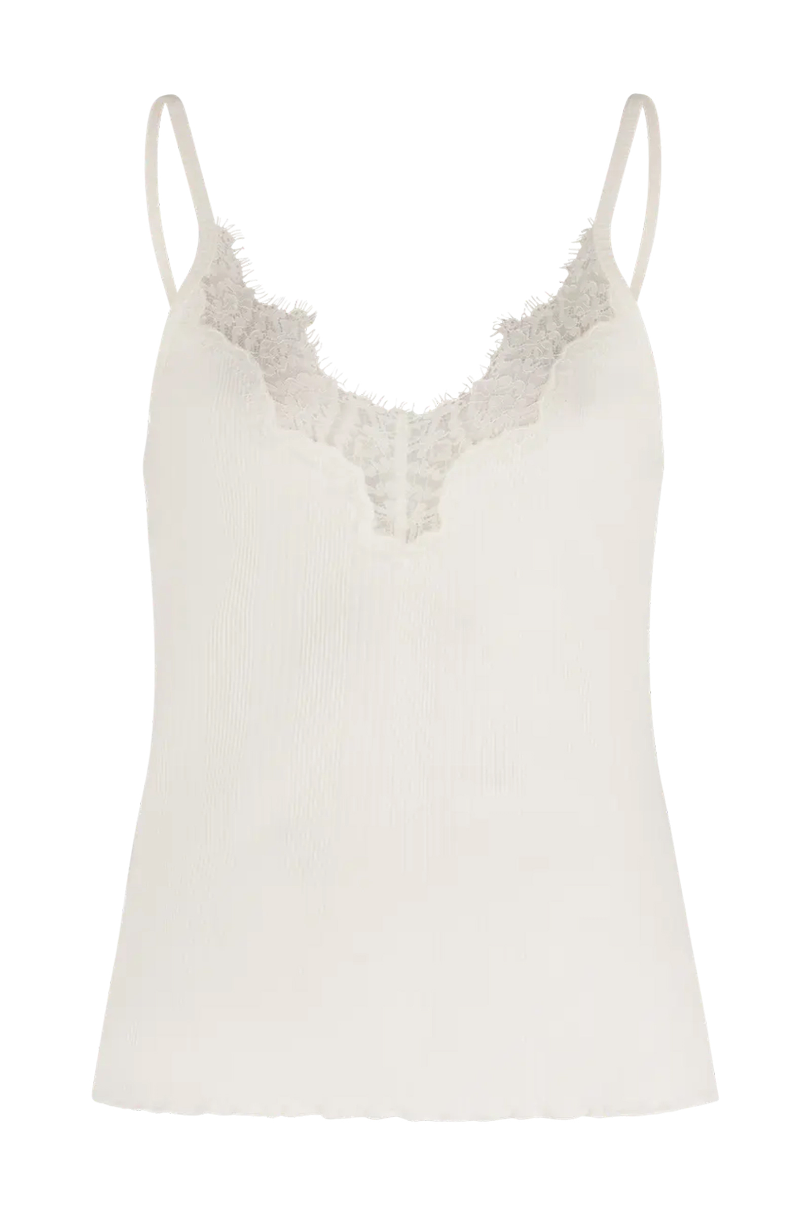 Dames top ecru