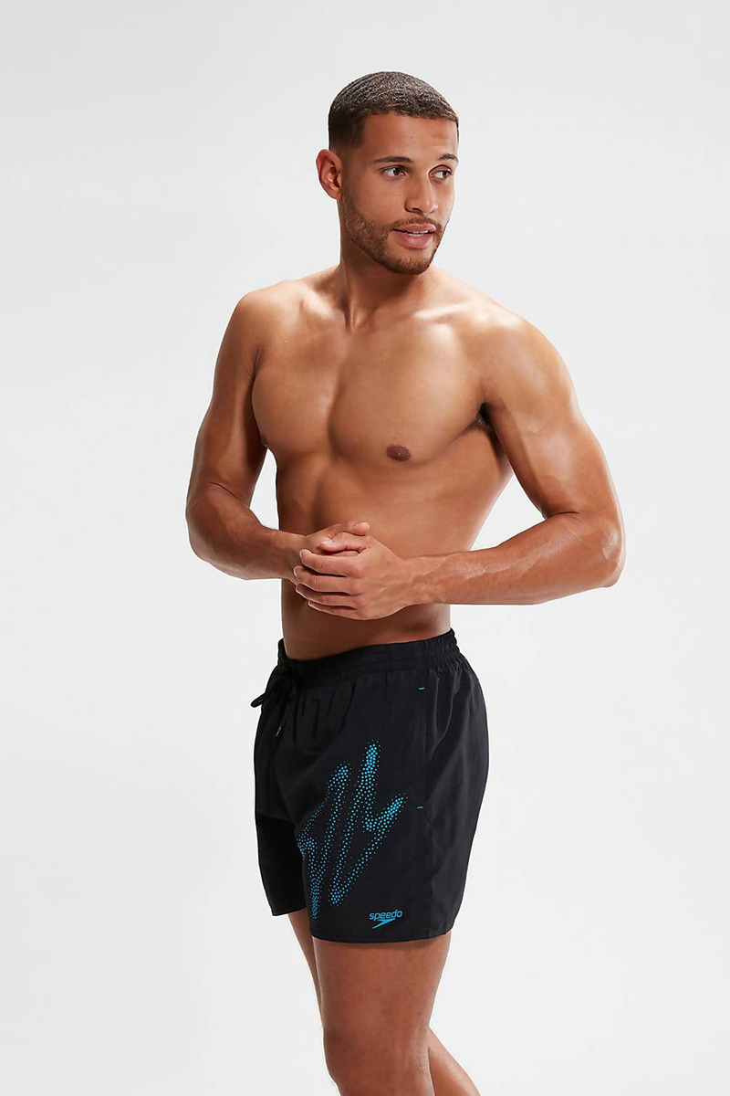 Speedo ECO HYPERBOOM LOGO 16 Blauw-1 4