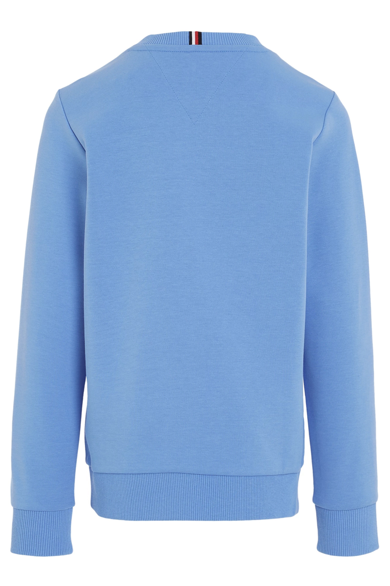 Tommy Hilfiger Debossed monotype sweatshirt Blauw-1 2