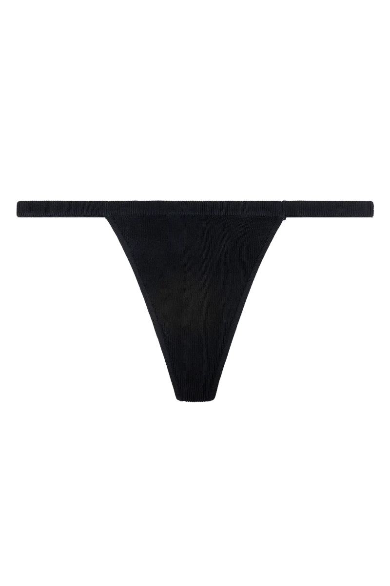 Lingerie dames string zwart