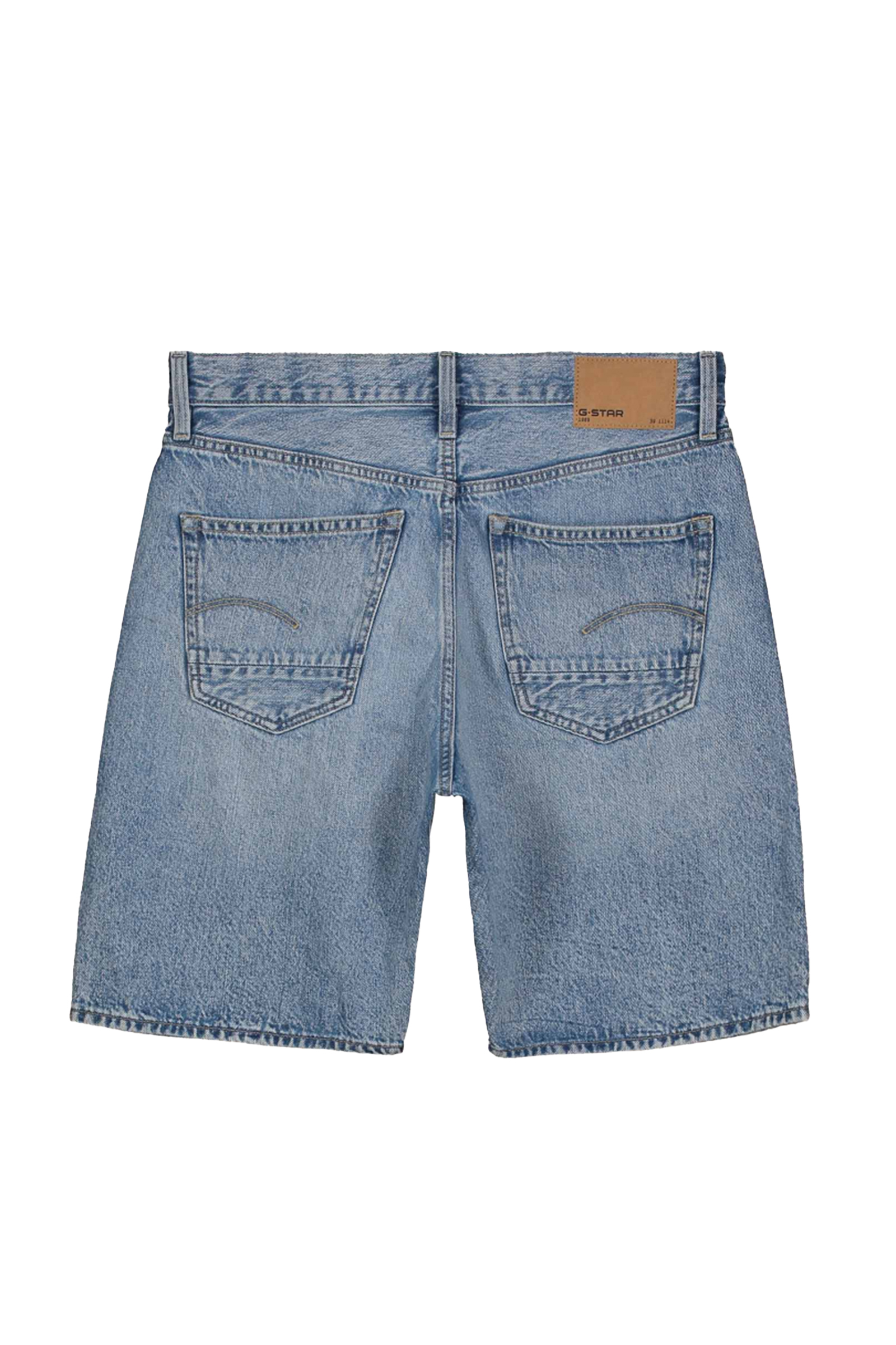 Heren short blauw