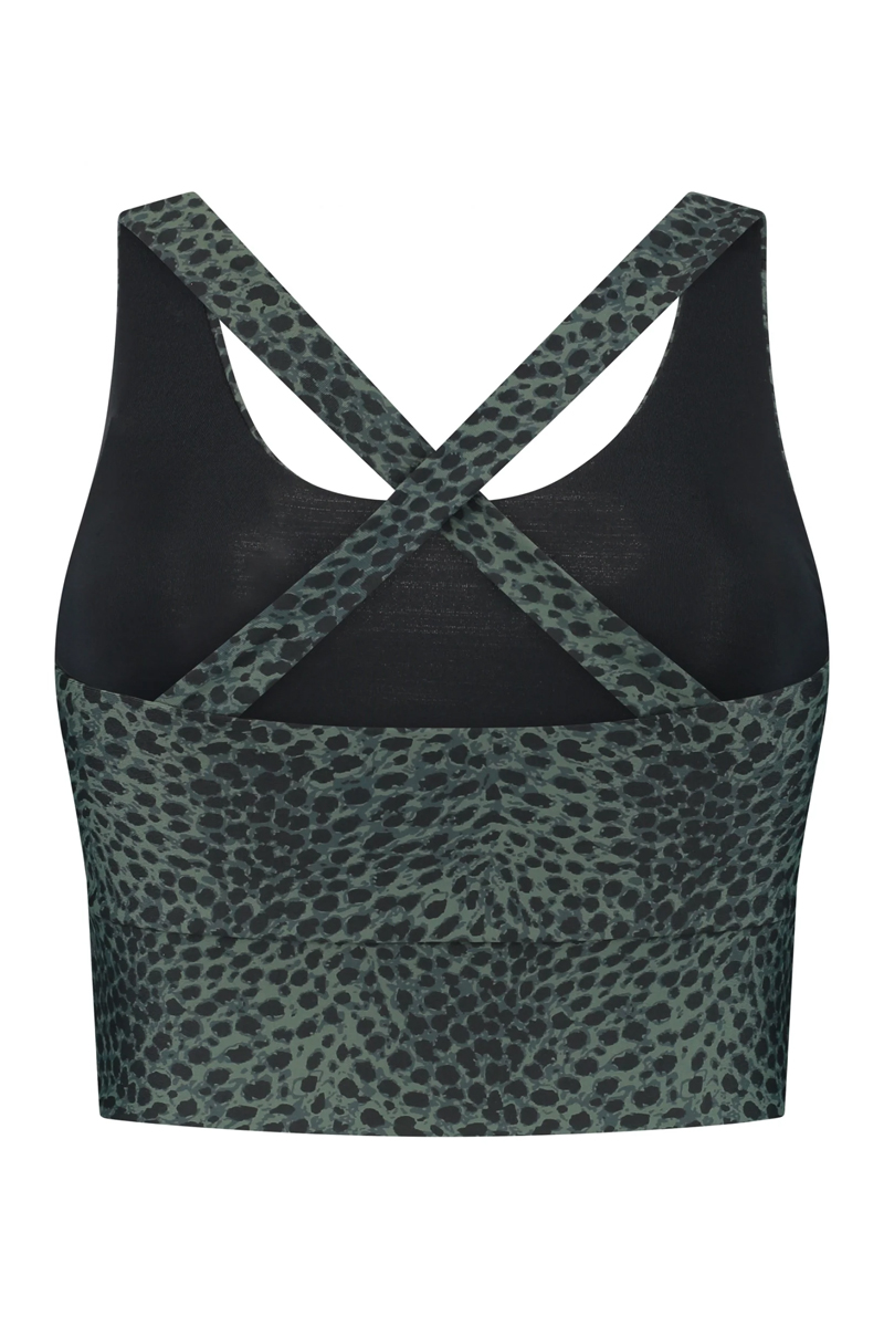 Sport bh groen