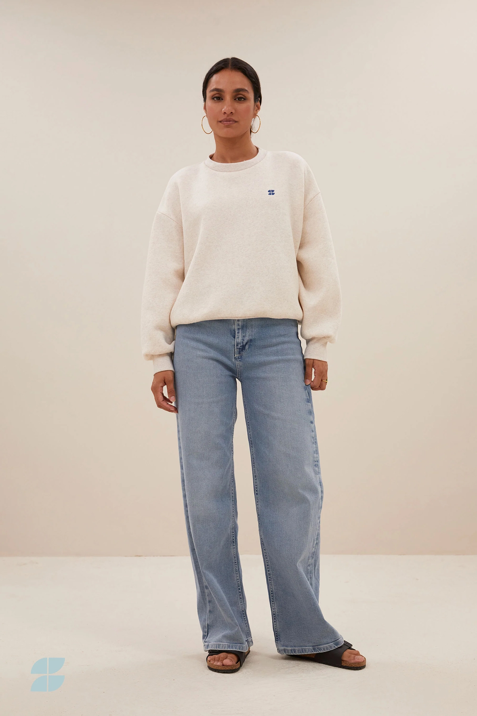 Dames jeans blauw