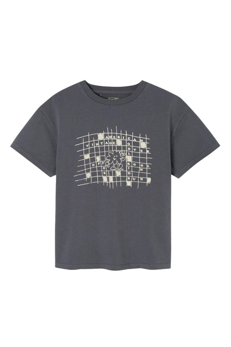 Jongens t-shirt korte mouw grijs