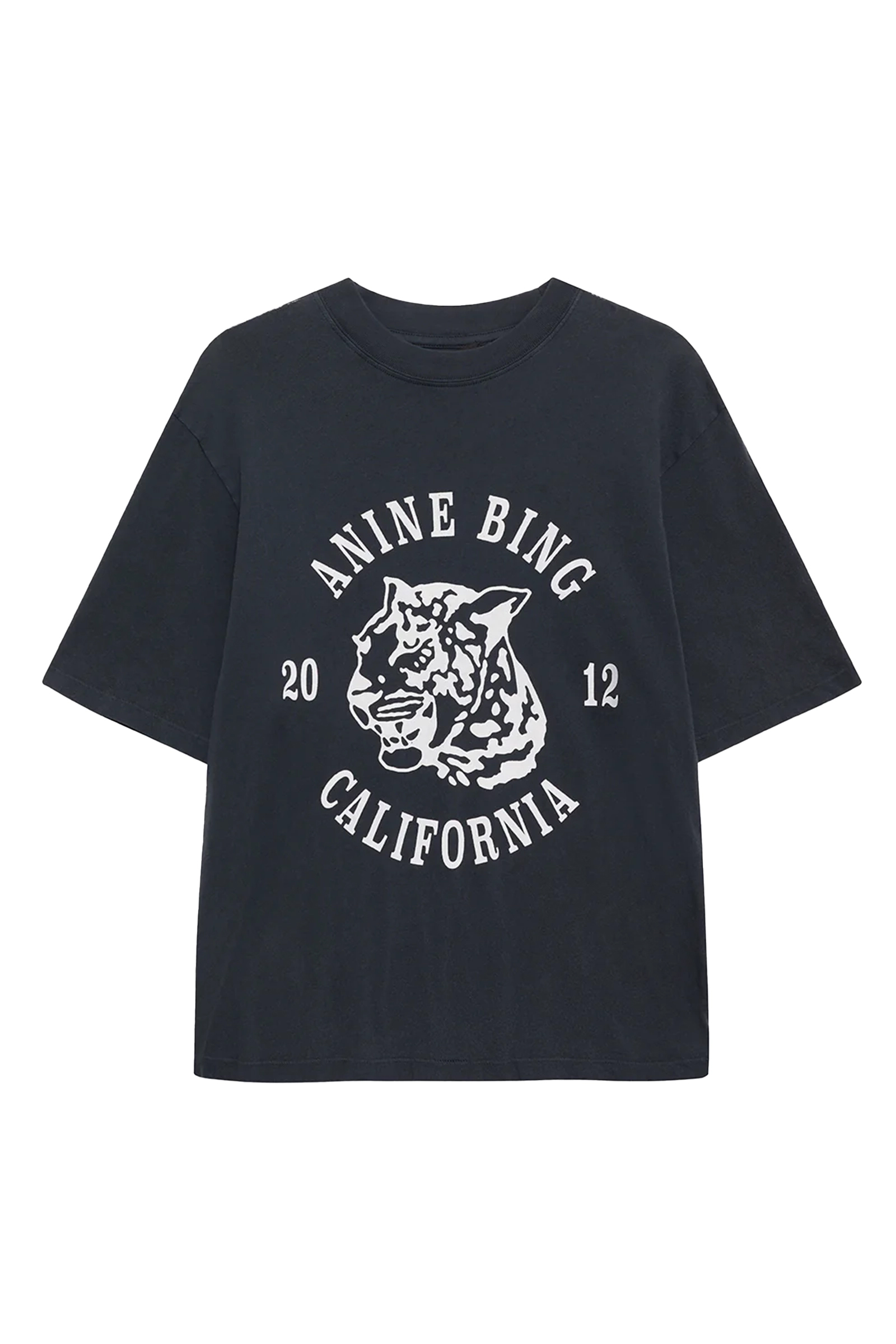 Dames t-shirt korte mouw zwart