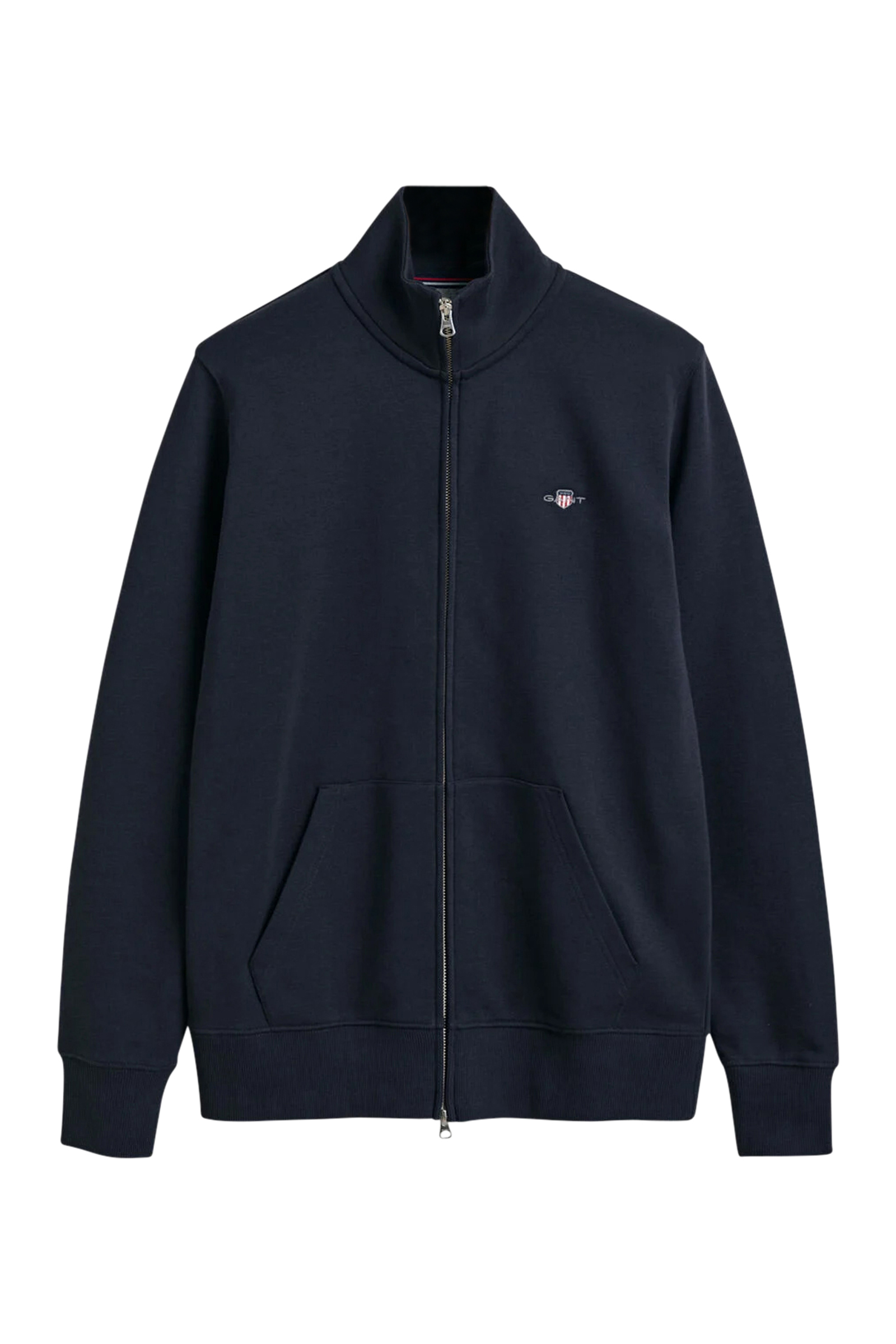 Gant REG SHIELD FULL ZIP SWEAT Blauw-1 1