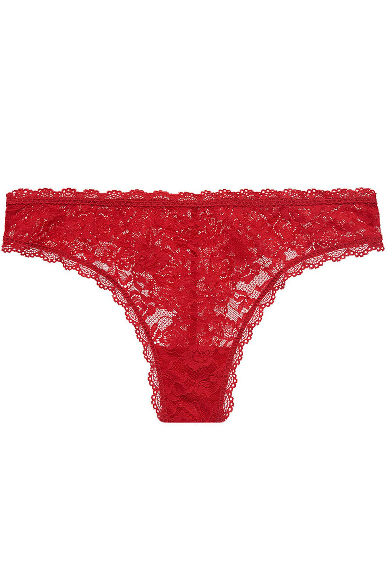 Aubade Lingerie dames string 00261753 Rood-1 1