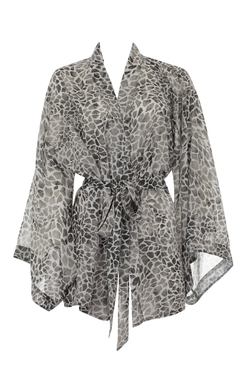 Opera Blouse bruin/beige 1