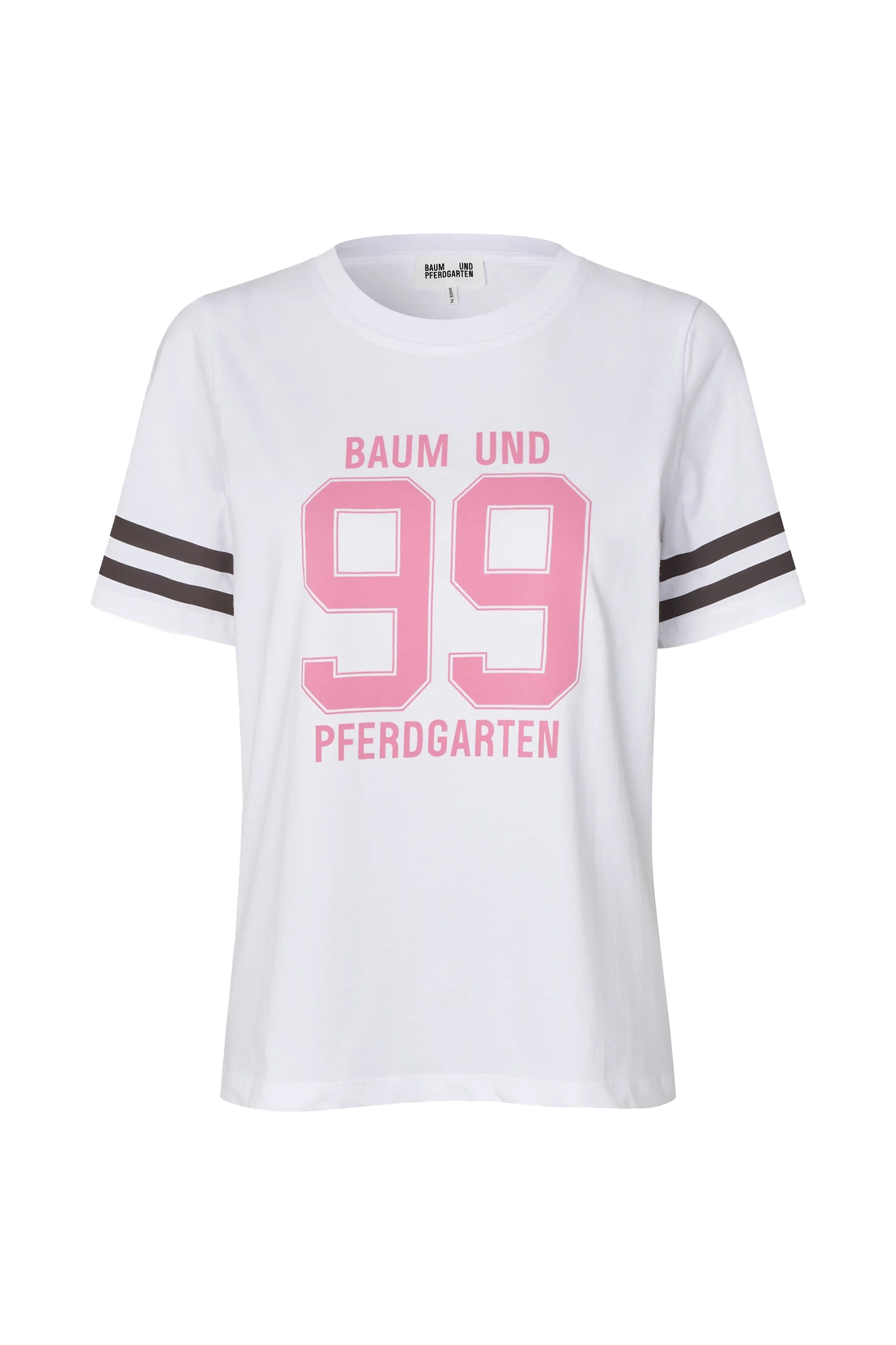 Dames t-shirt korte mouw wit