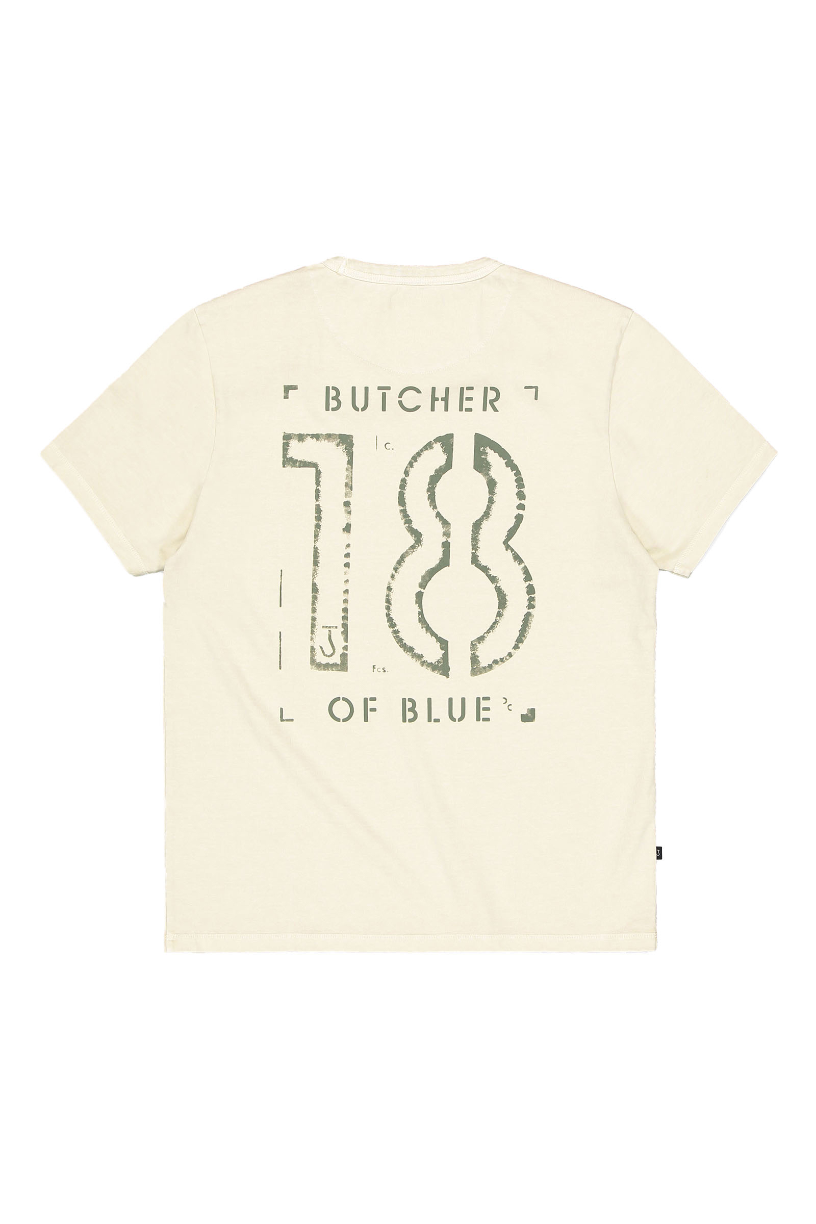 Heren t-shirt kortemouw bruin