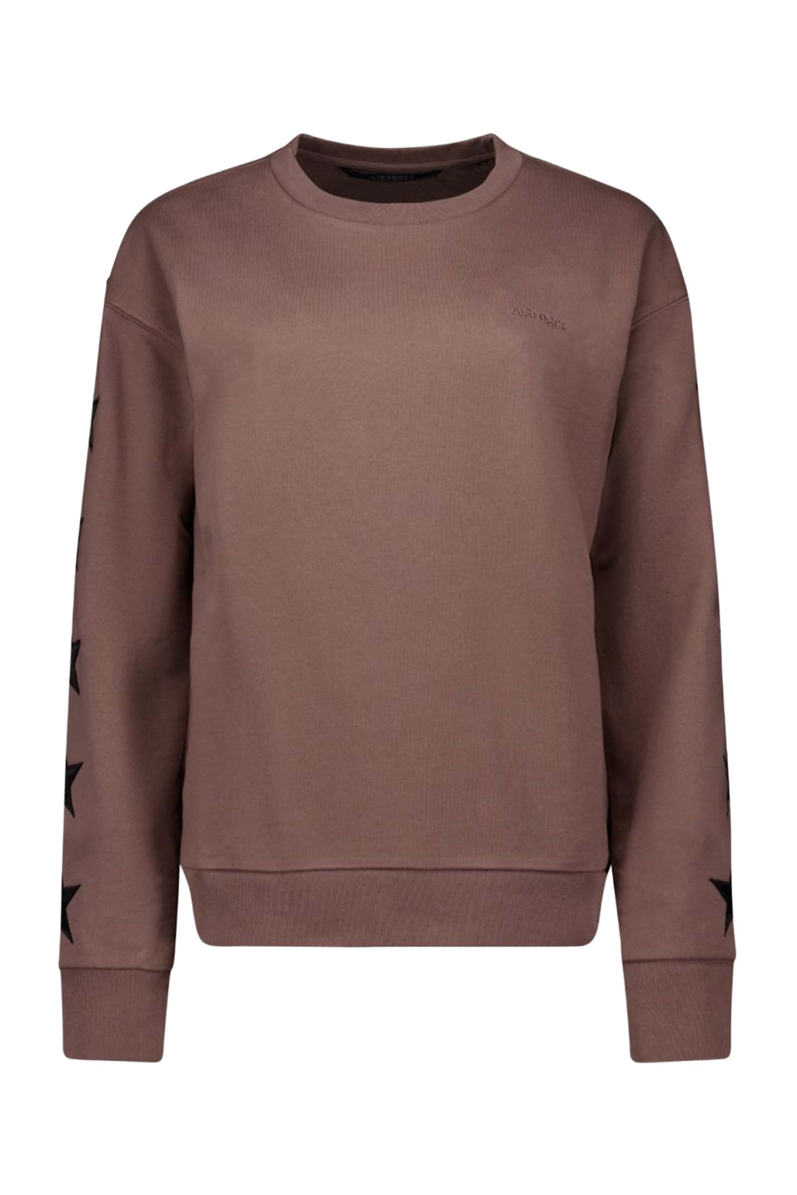 Wintersport dames sweater bruin