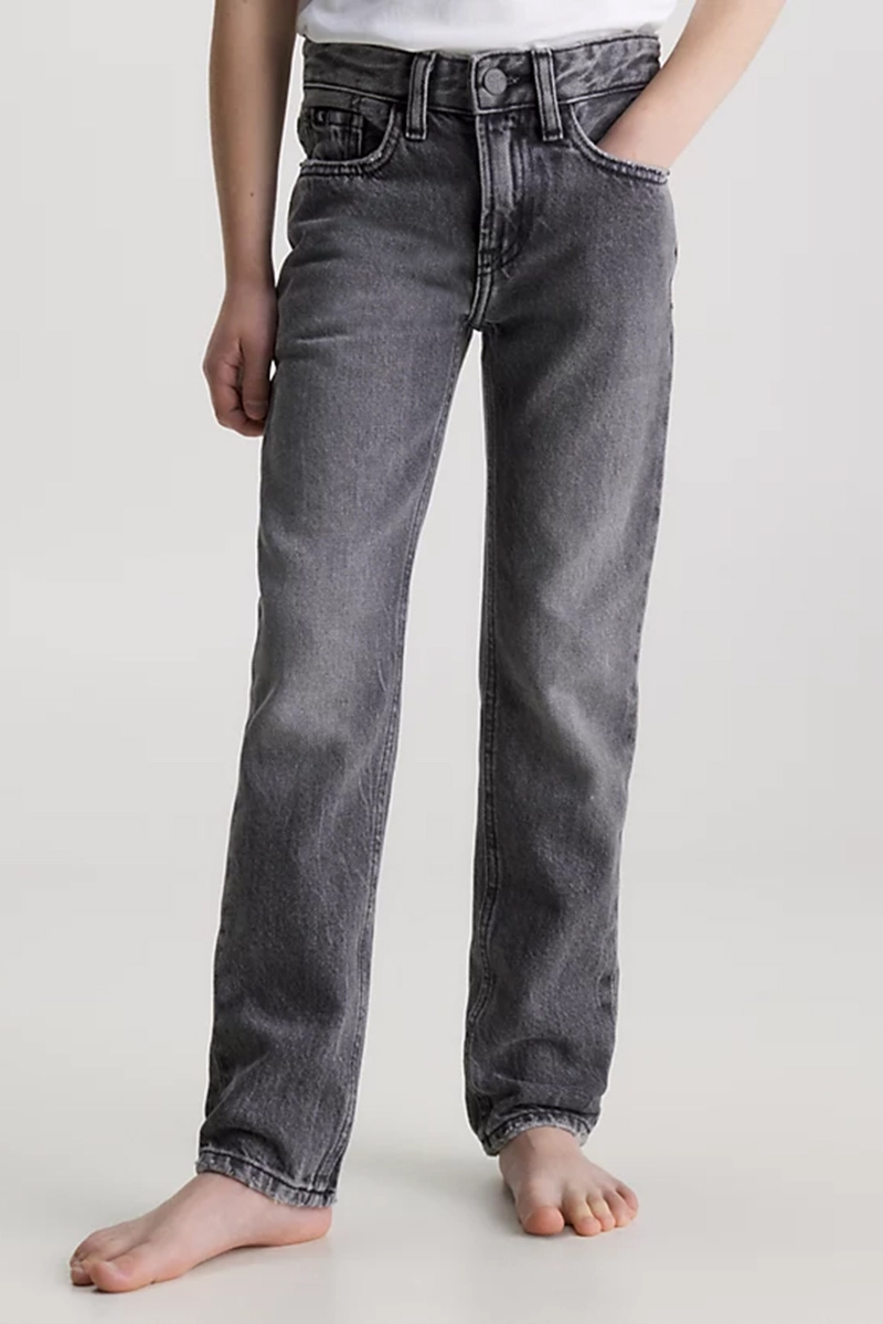 Jongens jeans grijs