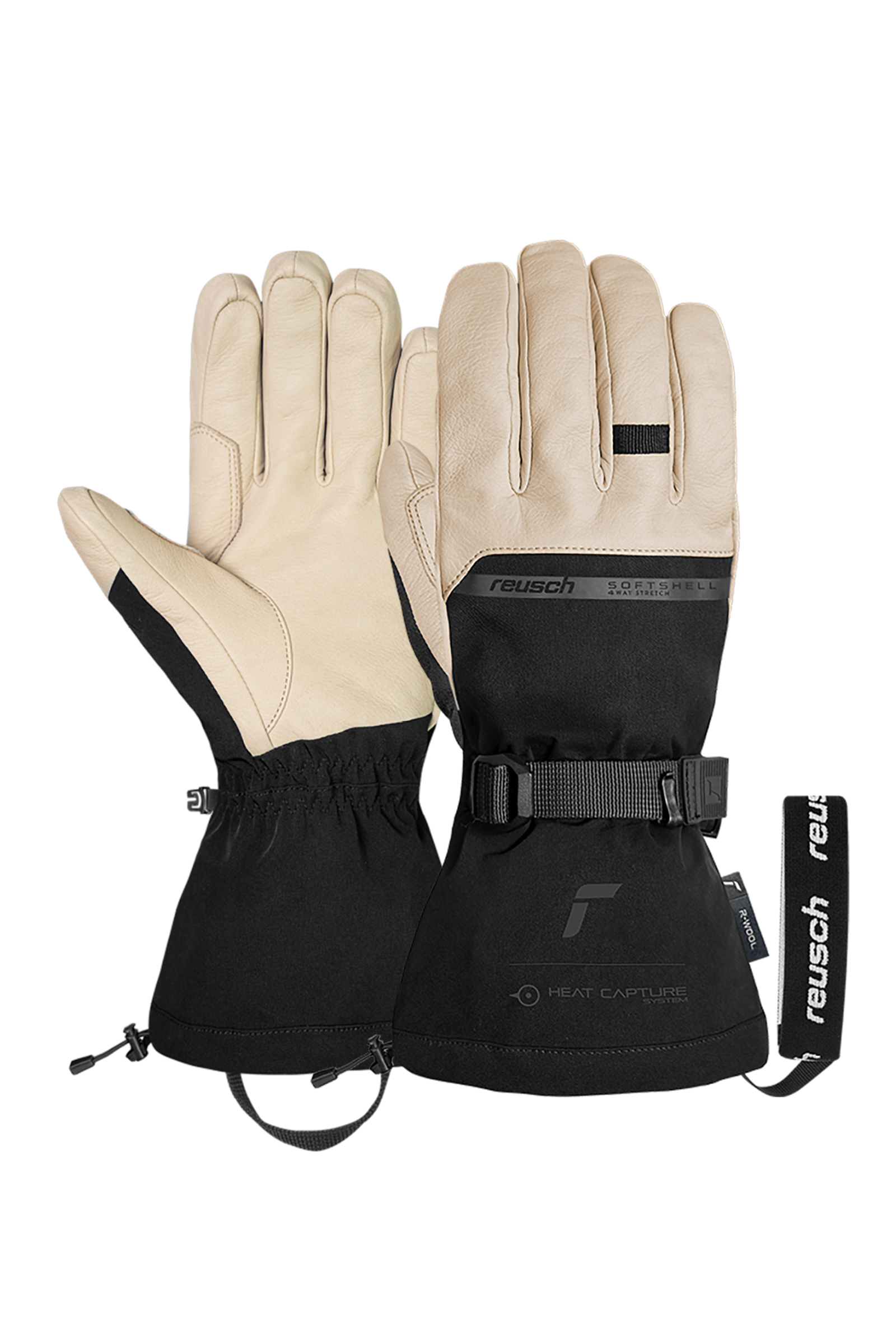 Wintersport handschoen ski sr bruin