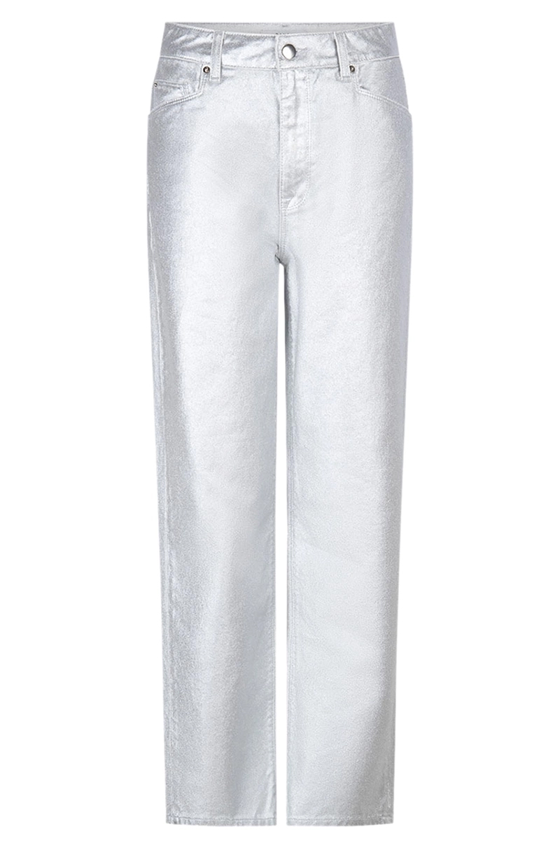 Dames jeans zilver