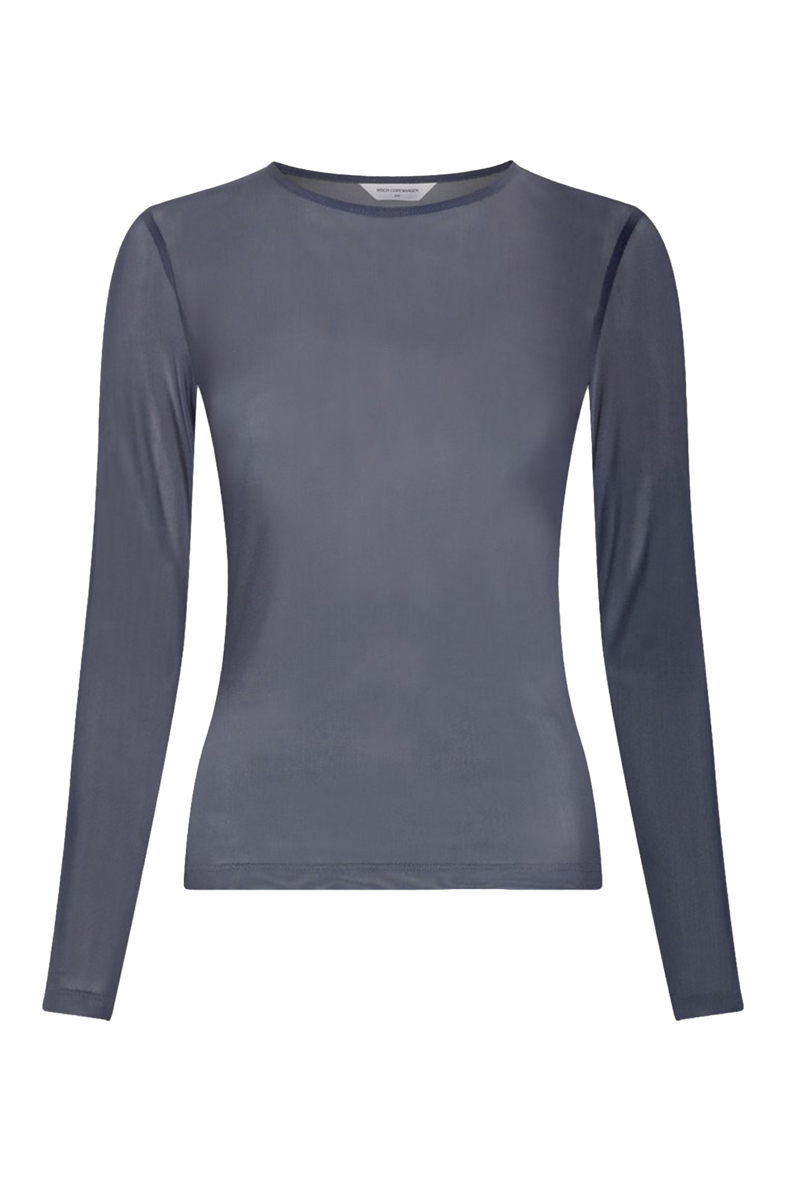 Dames t-shirt korte mouw blauw