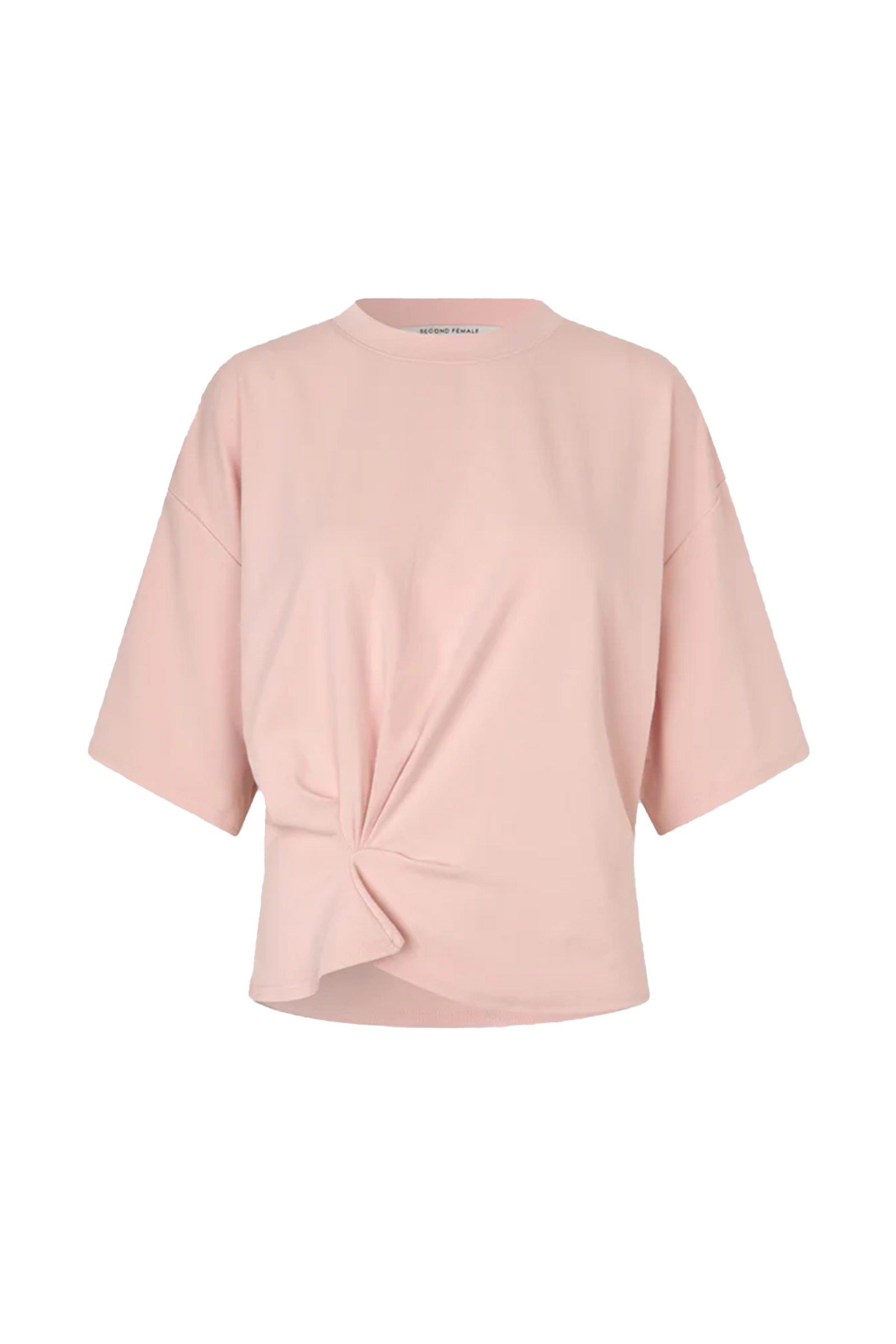 Dames t-shirt korte mouw rose