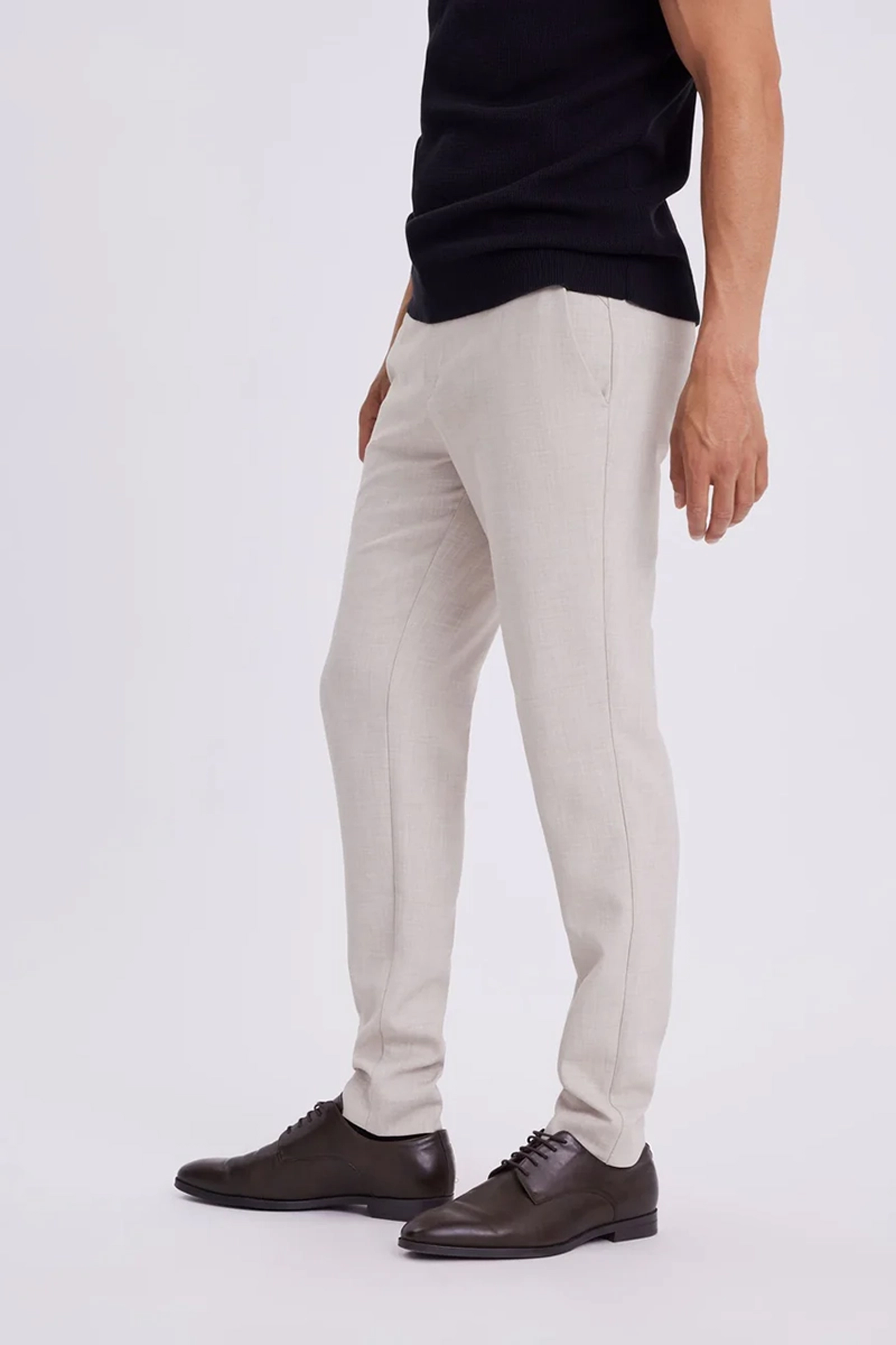 Plain Units JOSHPL 085 SILVER SAND MELANGE Grijs-1 2