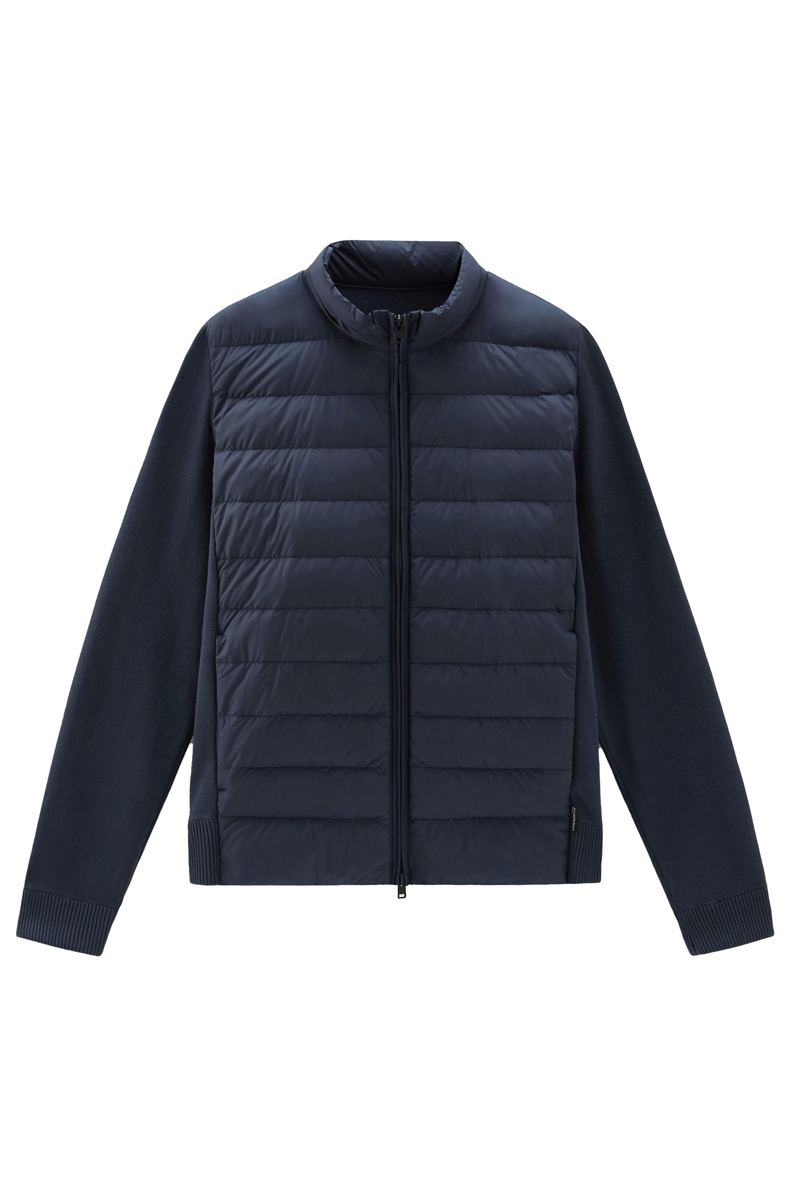 Heren vest blauw