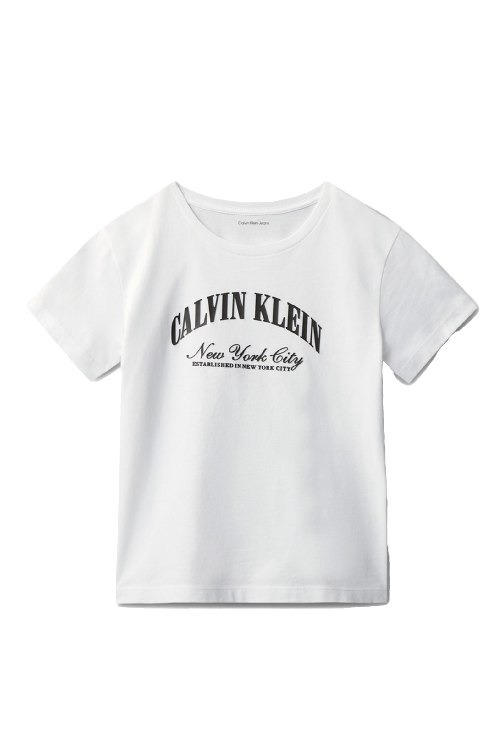 Meisjes t-shirt korte mouw wit
