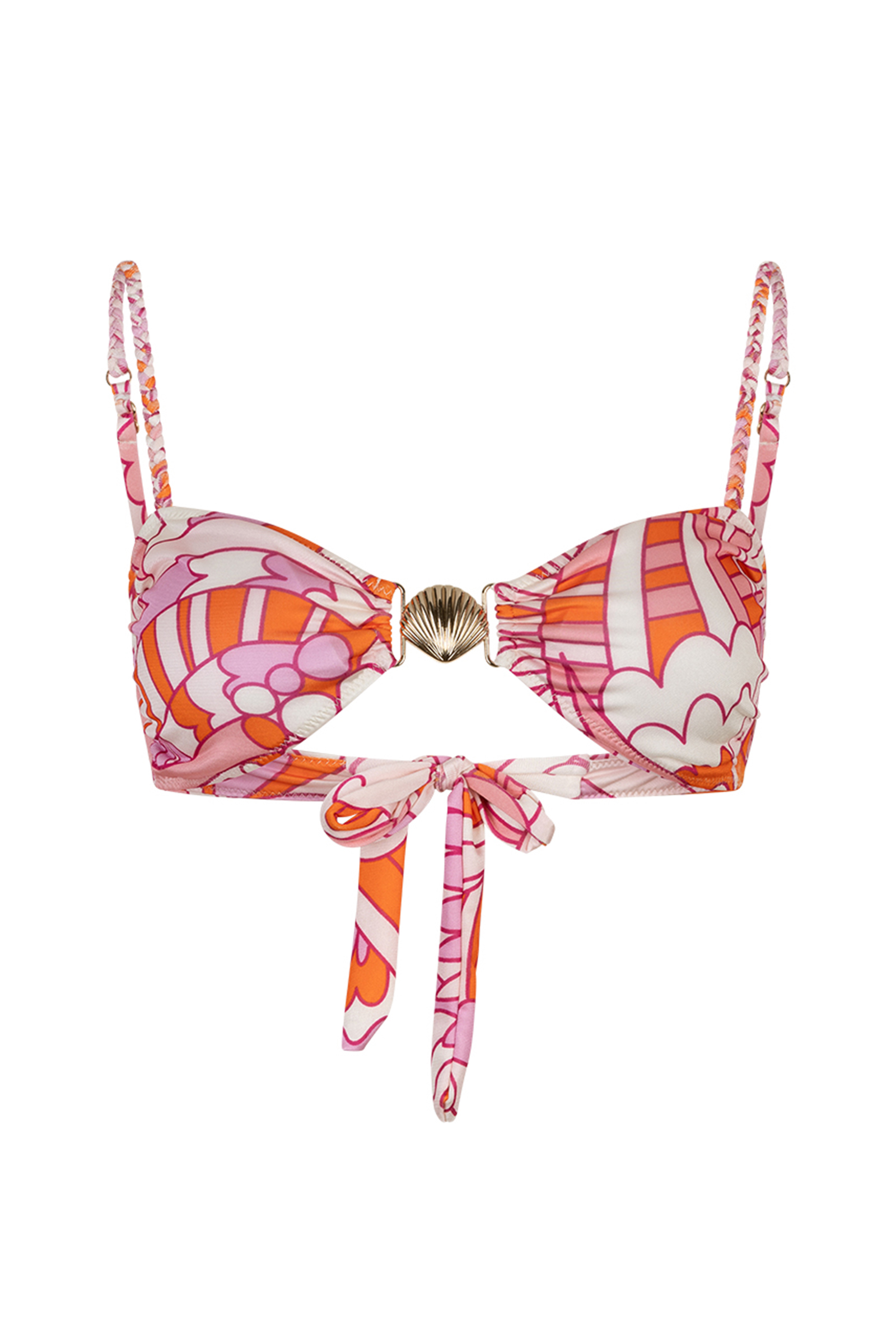 Bad/beach dames bikini top rose