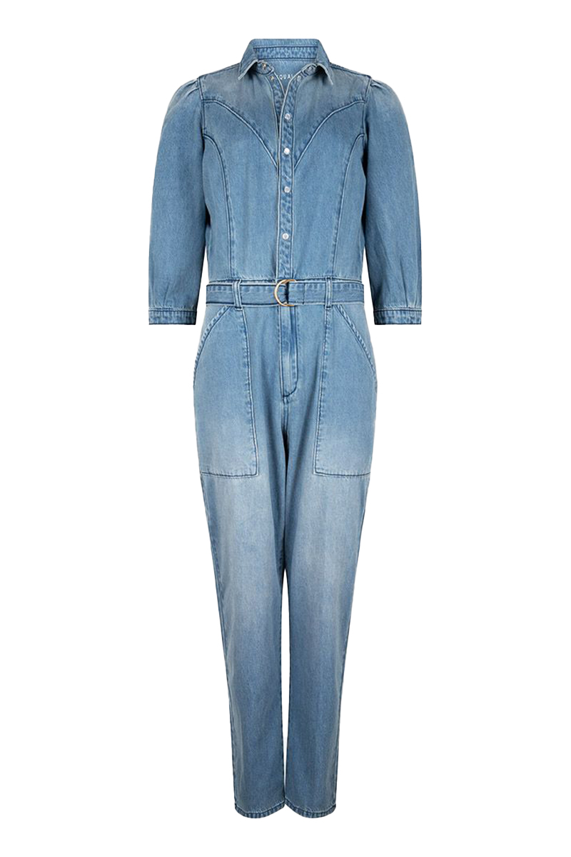 Esqualo Boilersuit denim Blauw-1 1