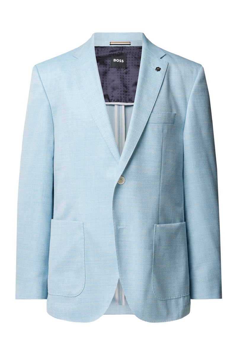 Heren colbert blauw