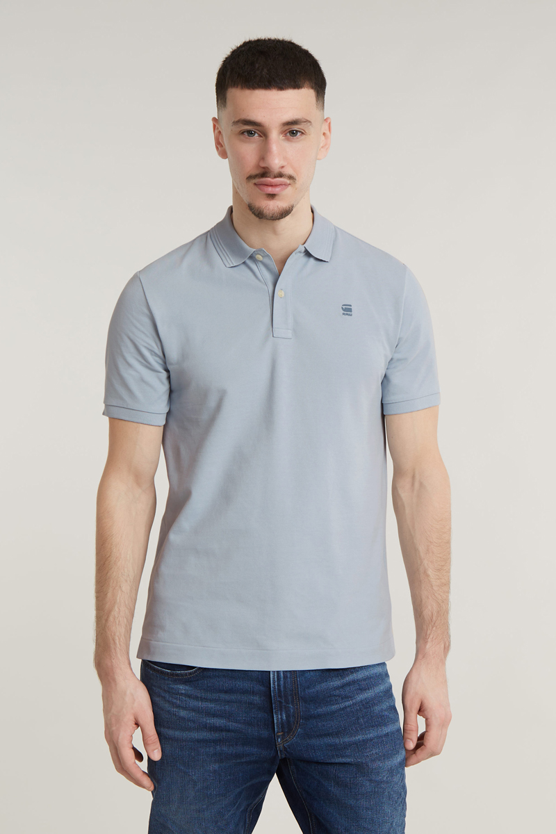 G-Star Dunda slim polo s\s Blauw-1 2