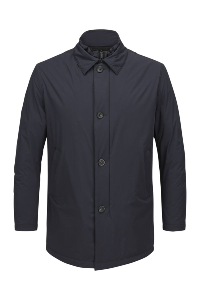 Heren jas blauw