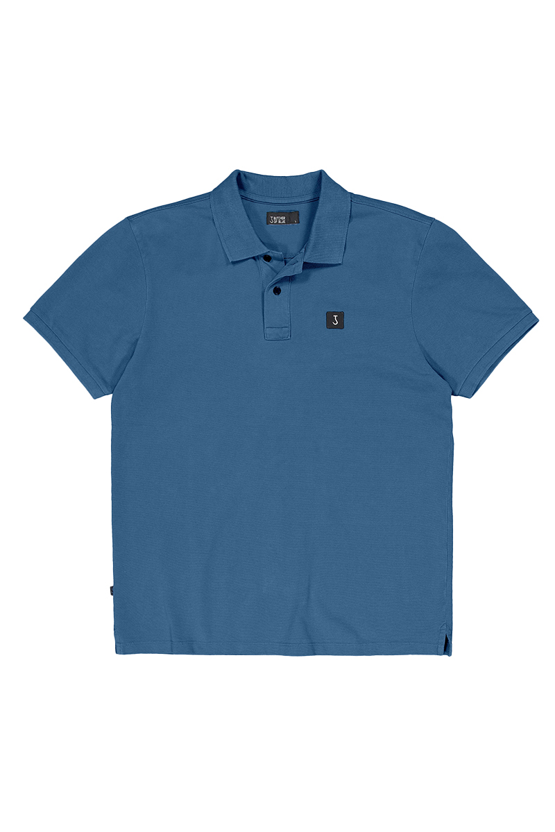 Butcher of Blue Army Pique Polo Blauw-1 1