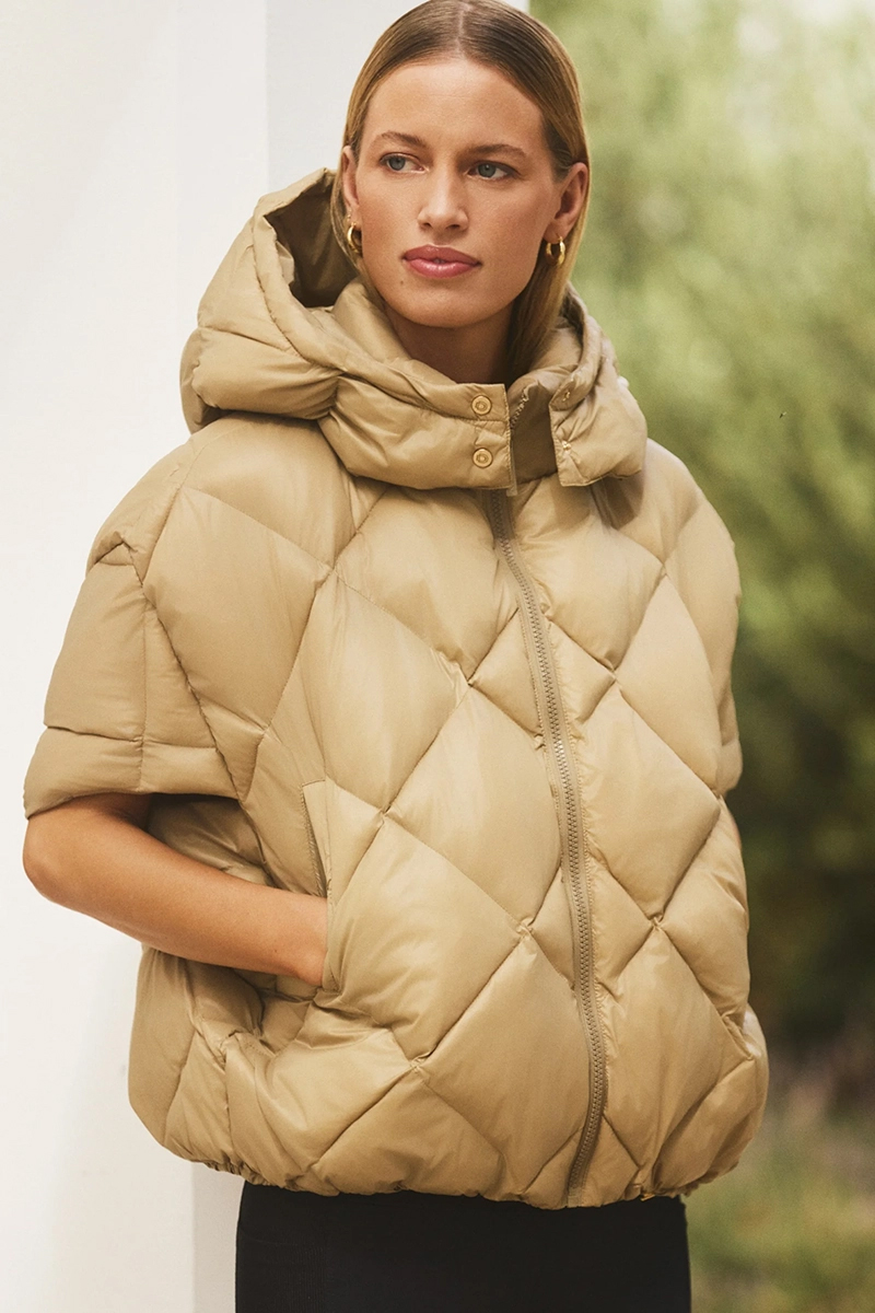 Casual dames bodywarmer bruin