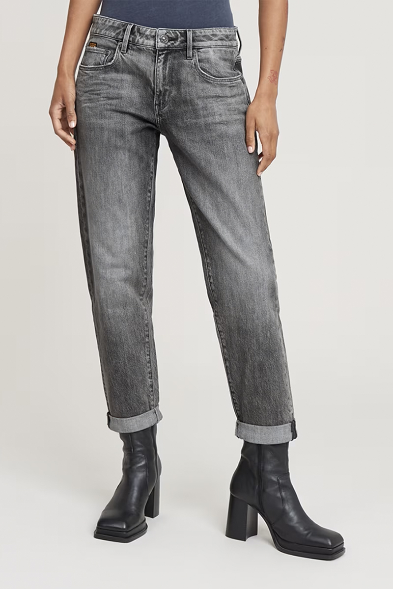 Dames jeans grijs