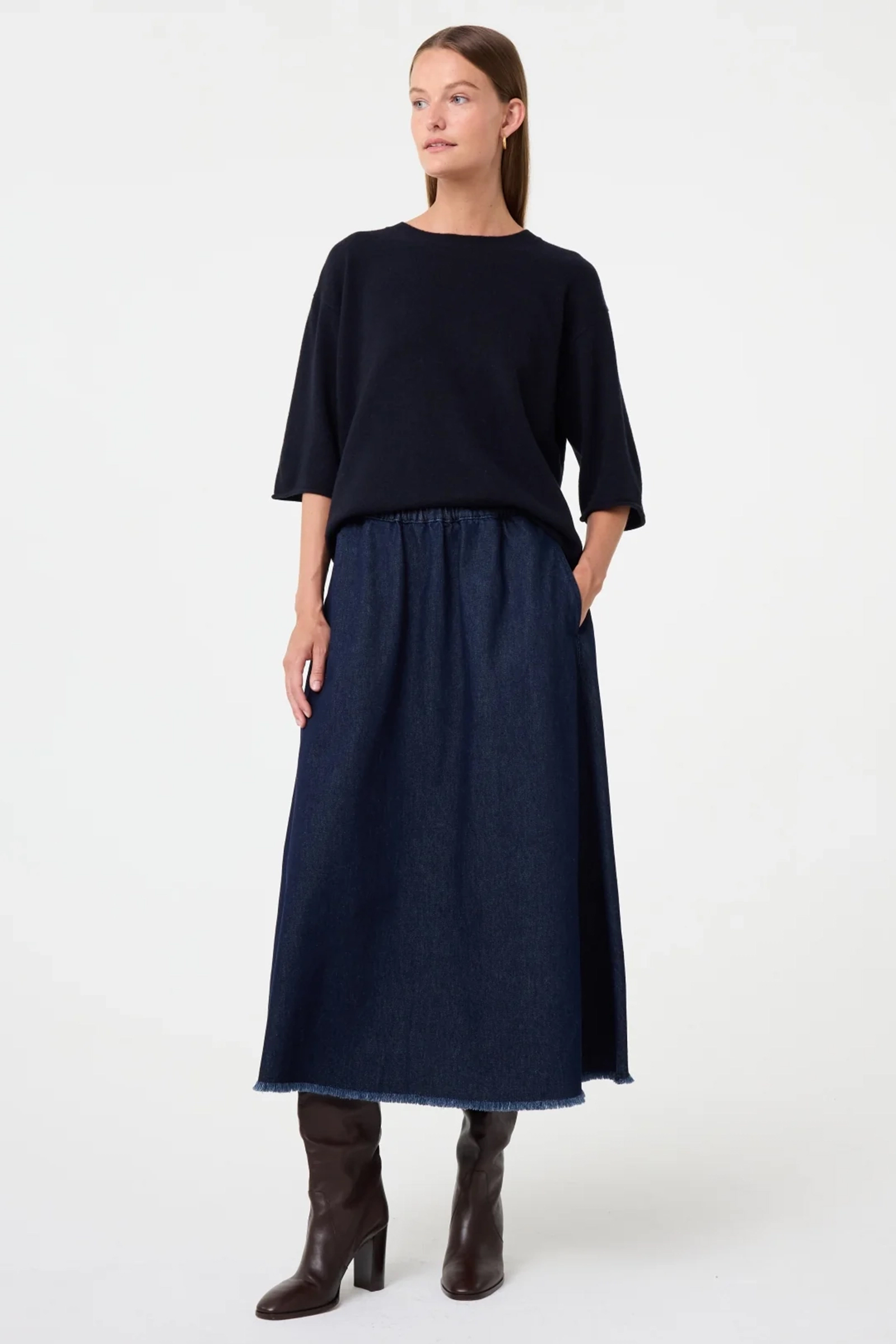 Dames trui blauw