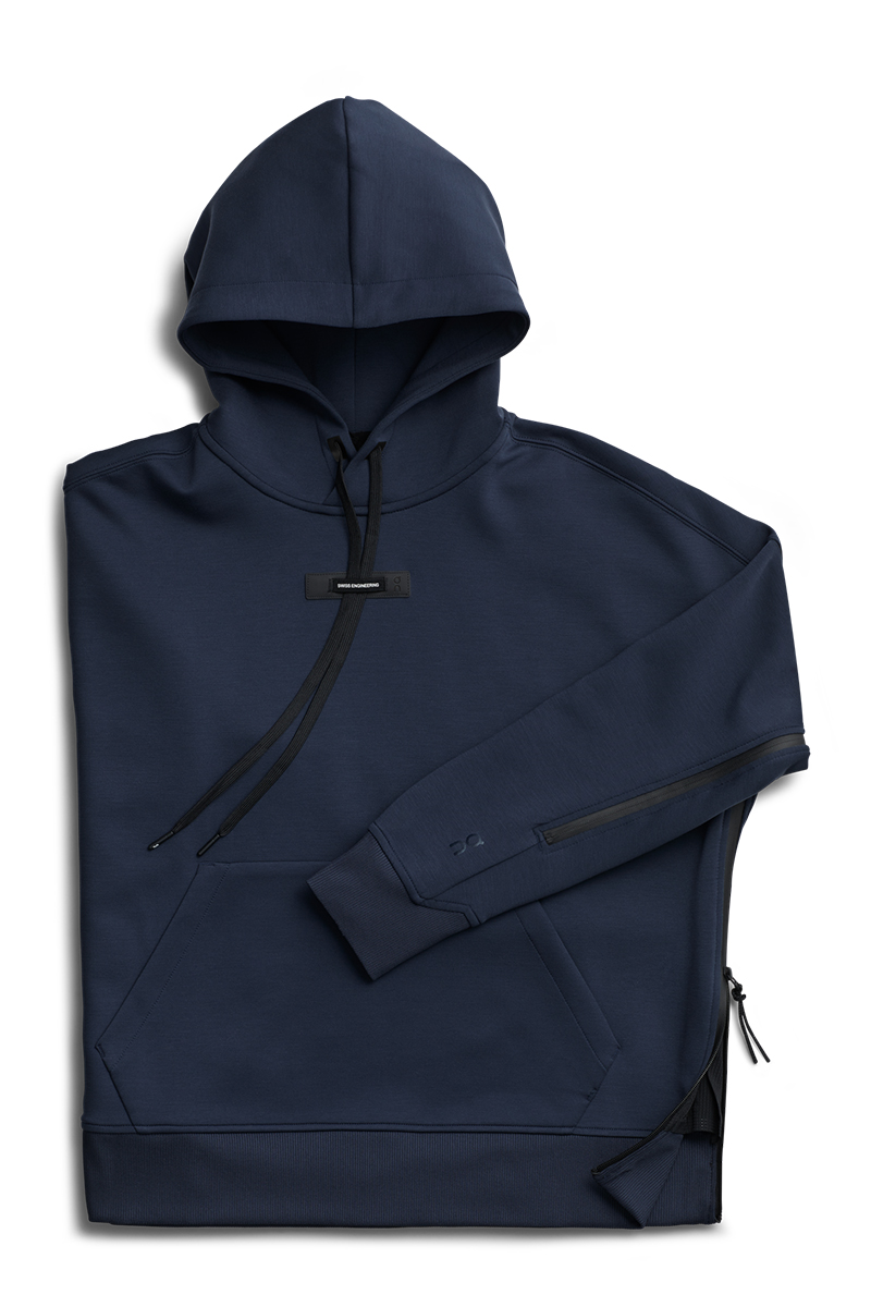 On Running HOODIE W Blauw-1 1