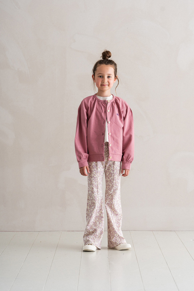 Meisjes vest rose