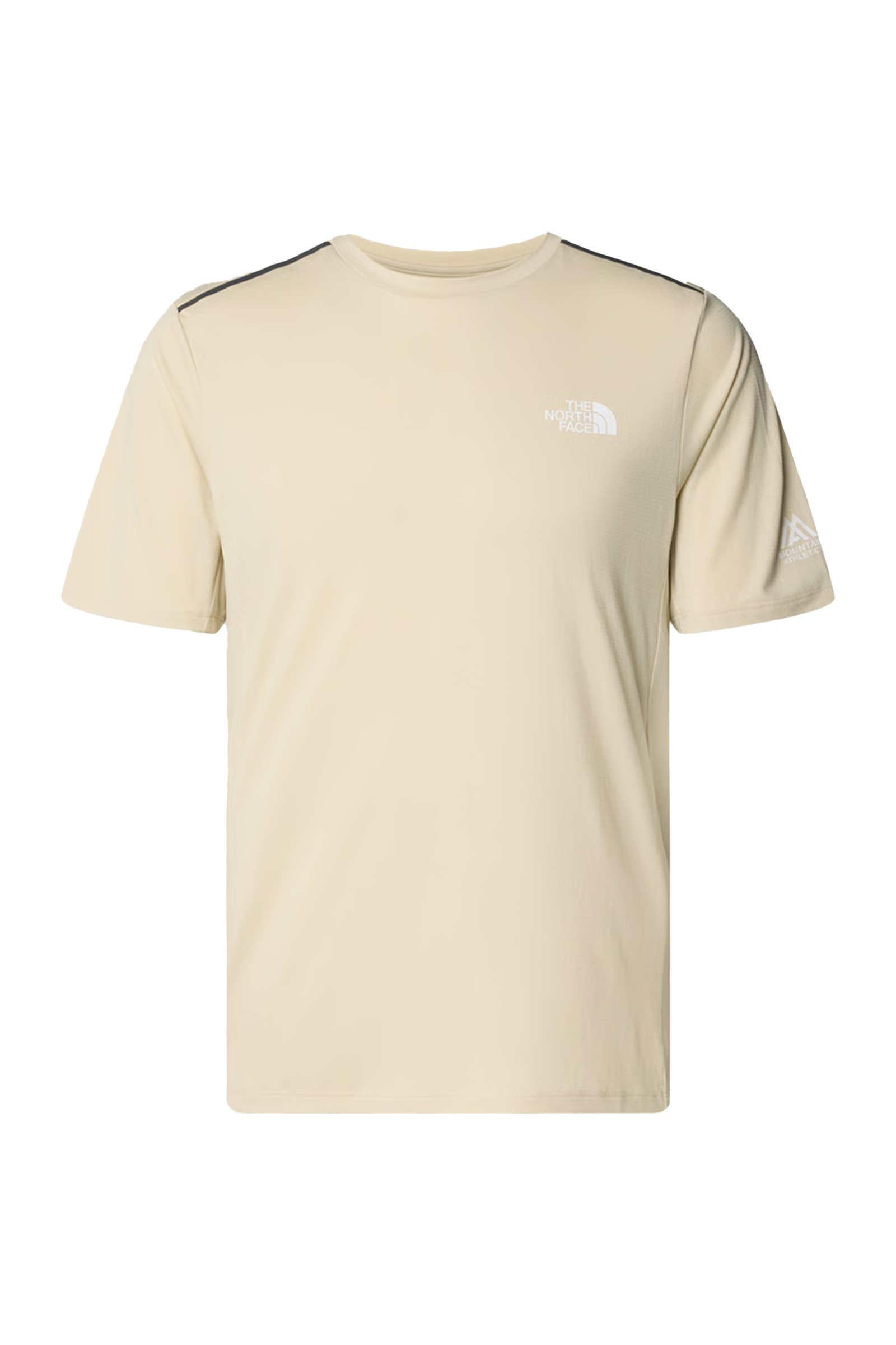 Fitness dames t-shirt km ecru