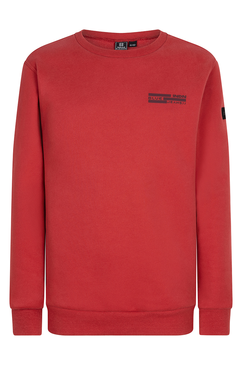 Jongens sweater rood