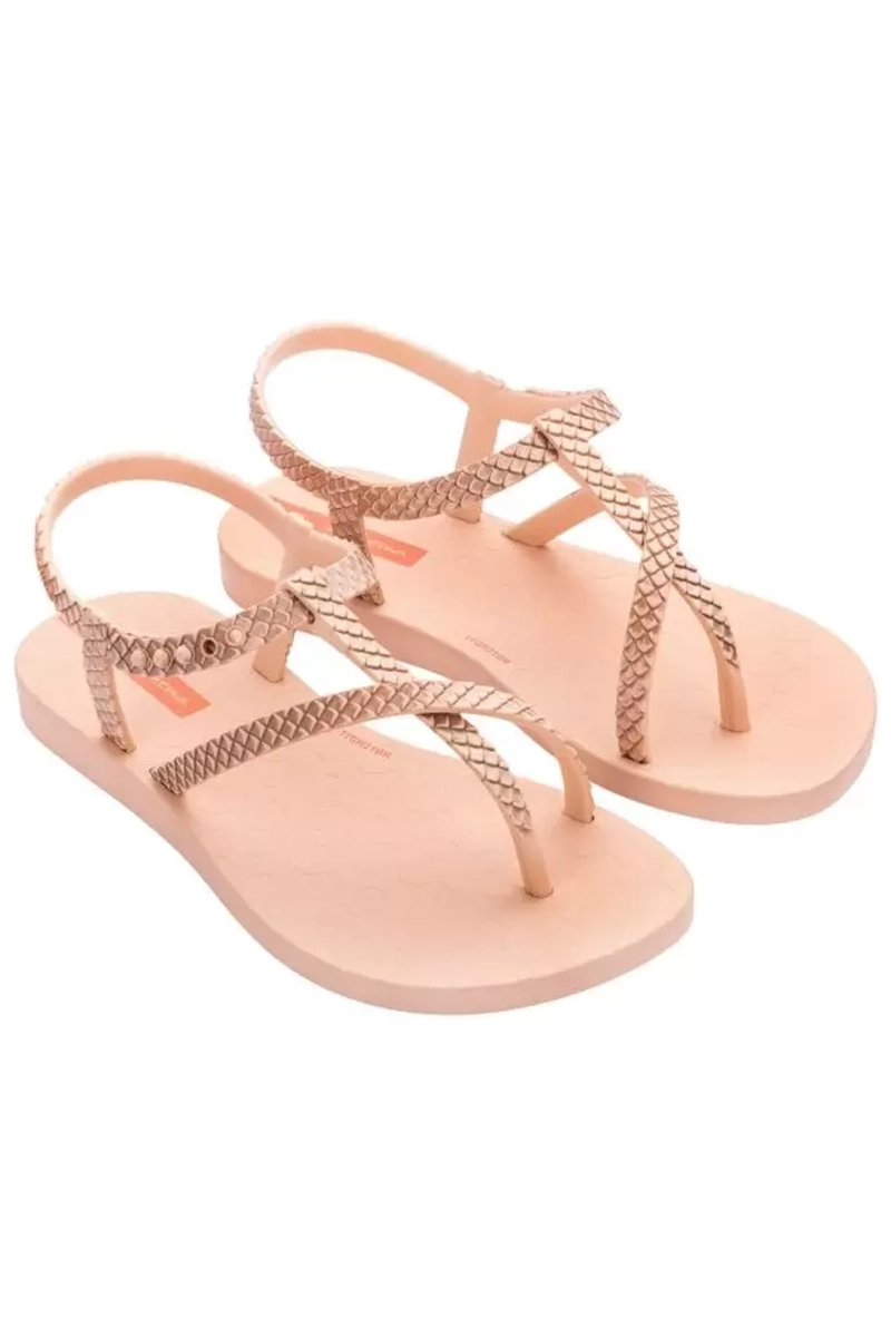 Bad /beach slipper meisjes bruin