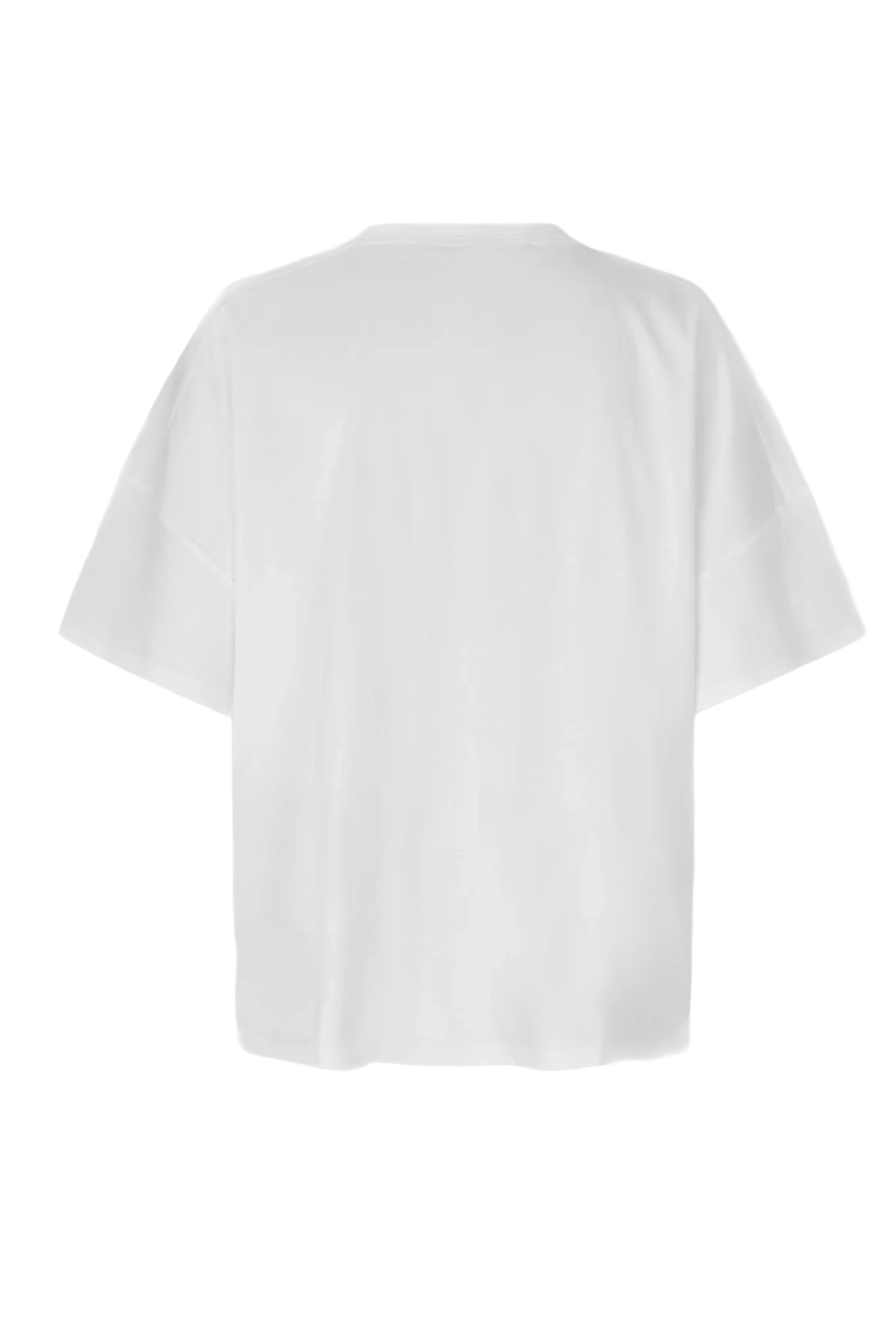 Dames t-shirt korte mouw wit