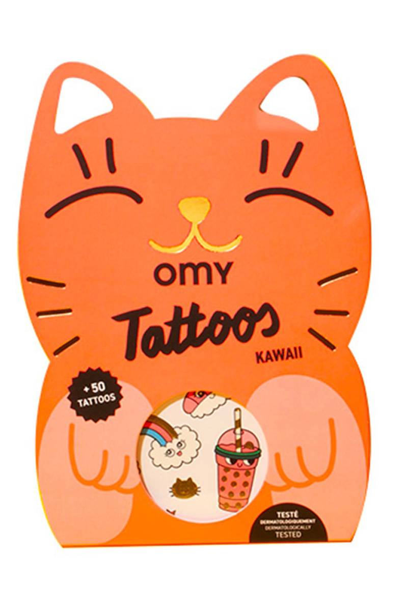 OMY Kawai- tattoos Oranje-1 1