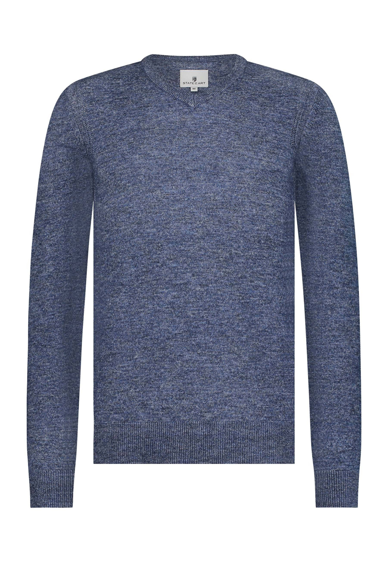 Heren trui blauw