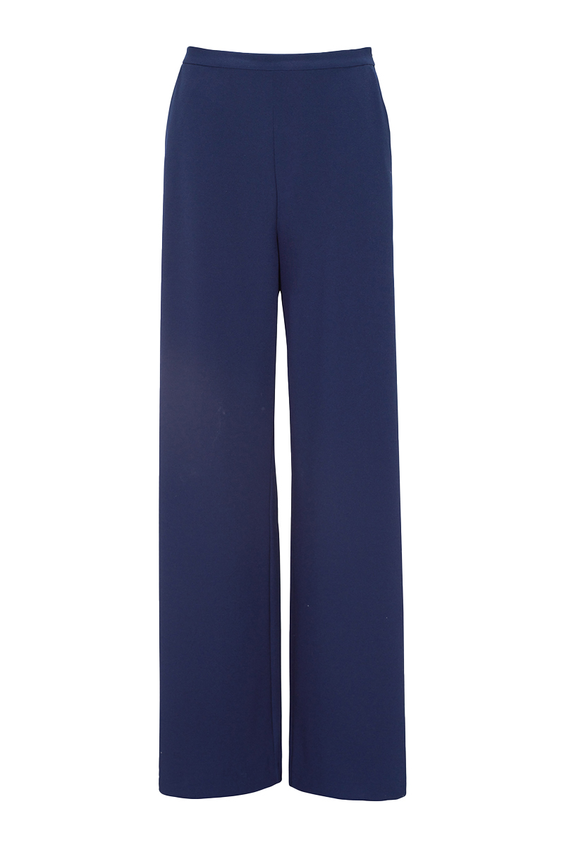 Dames broek blauw