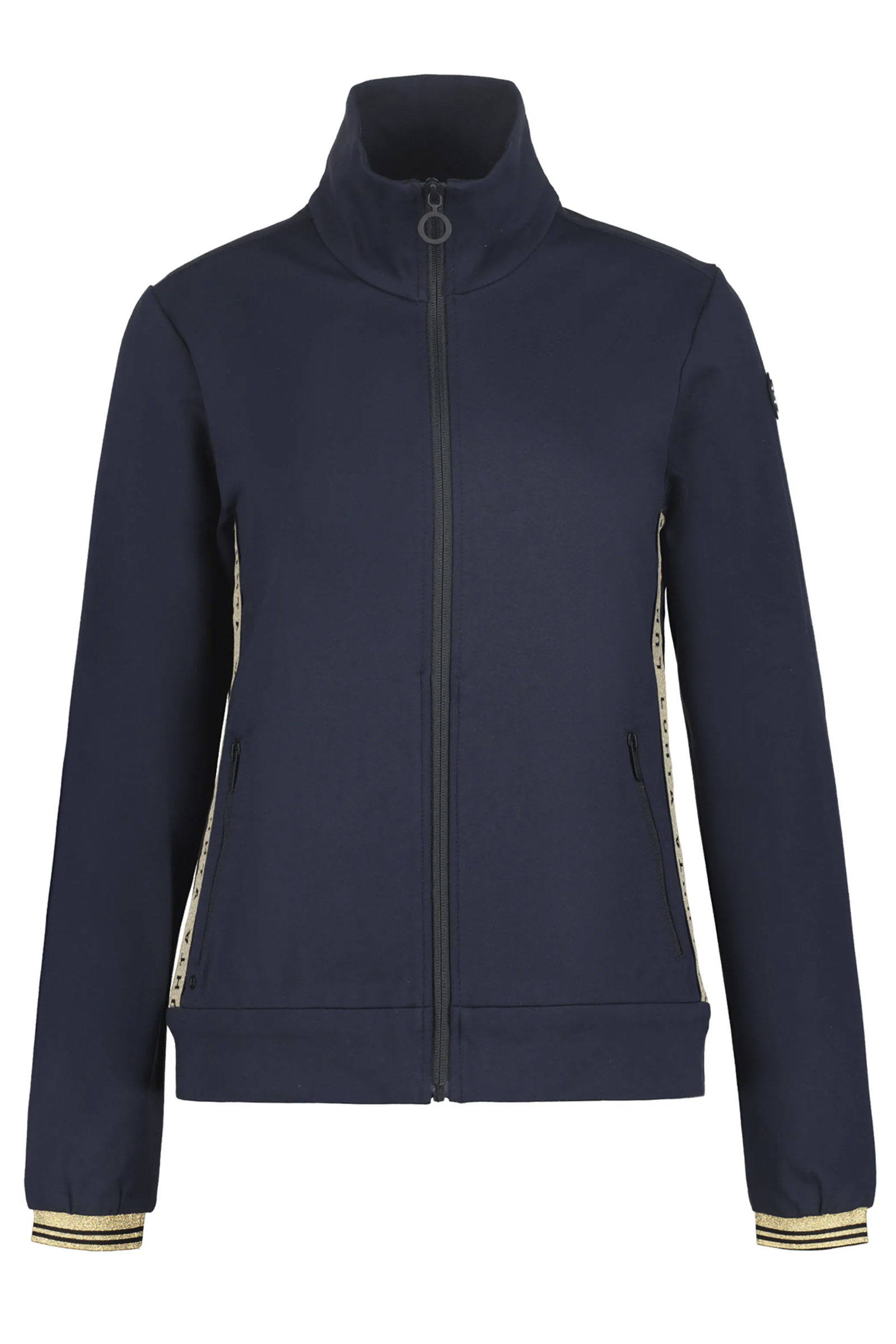 Casual dames vest blauw