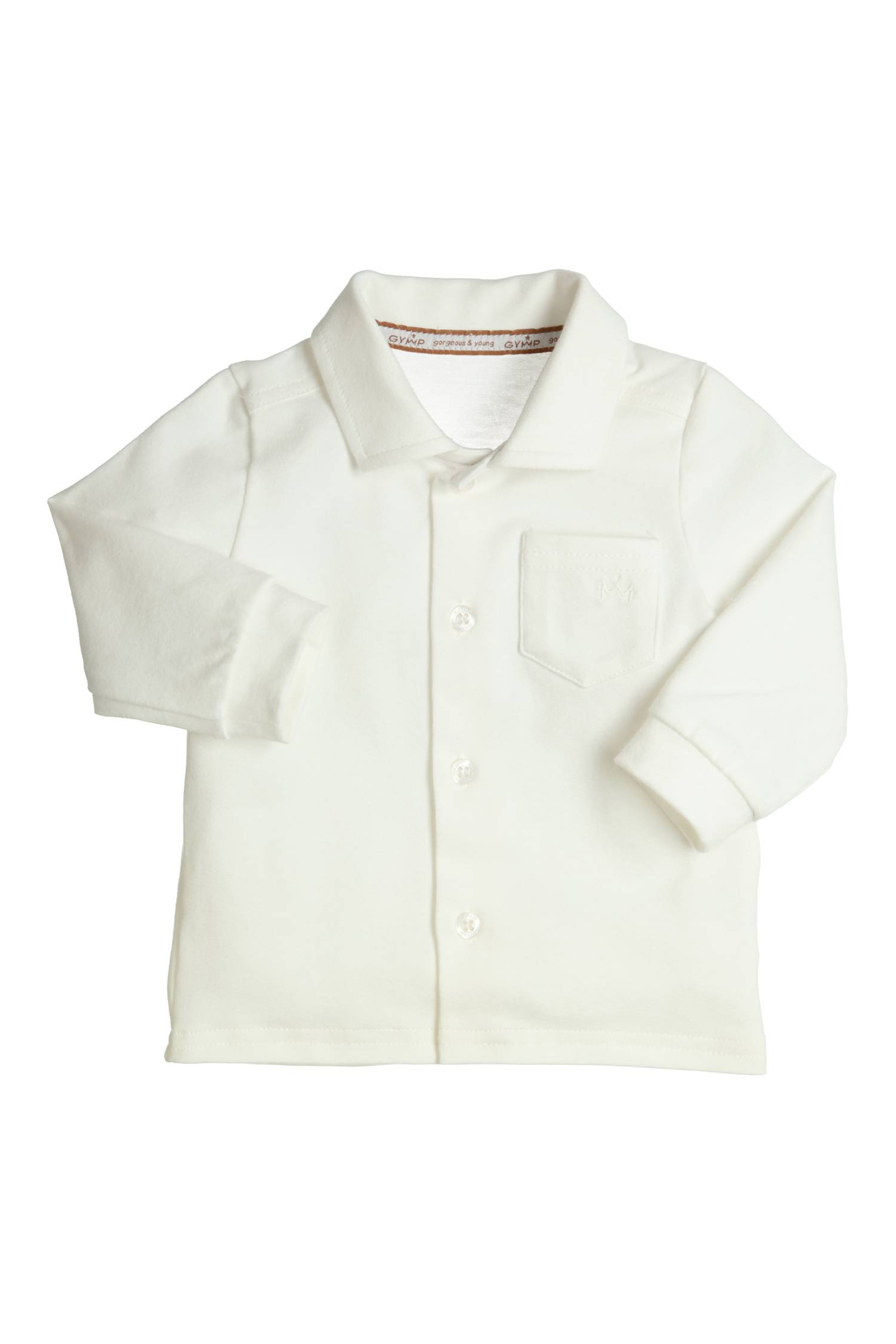 Baby blouse/overhemd wit