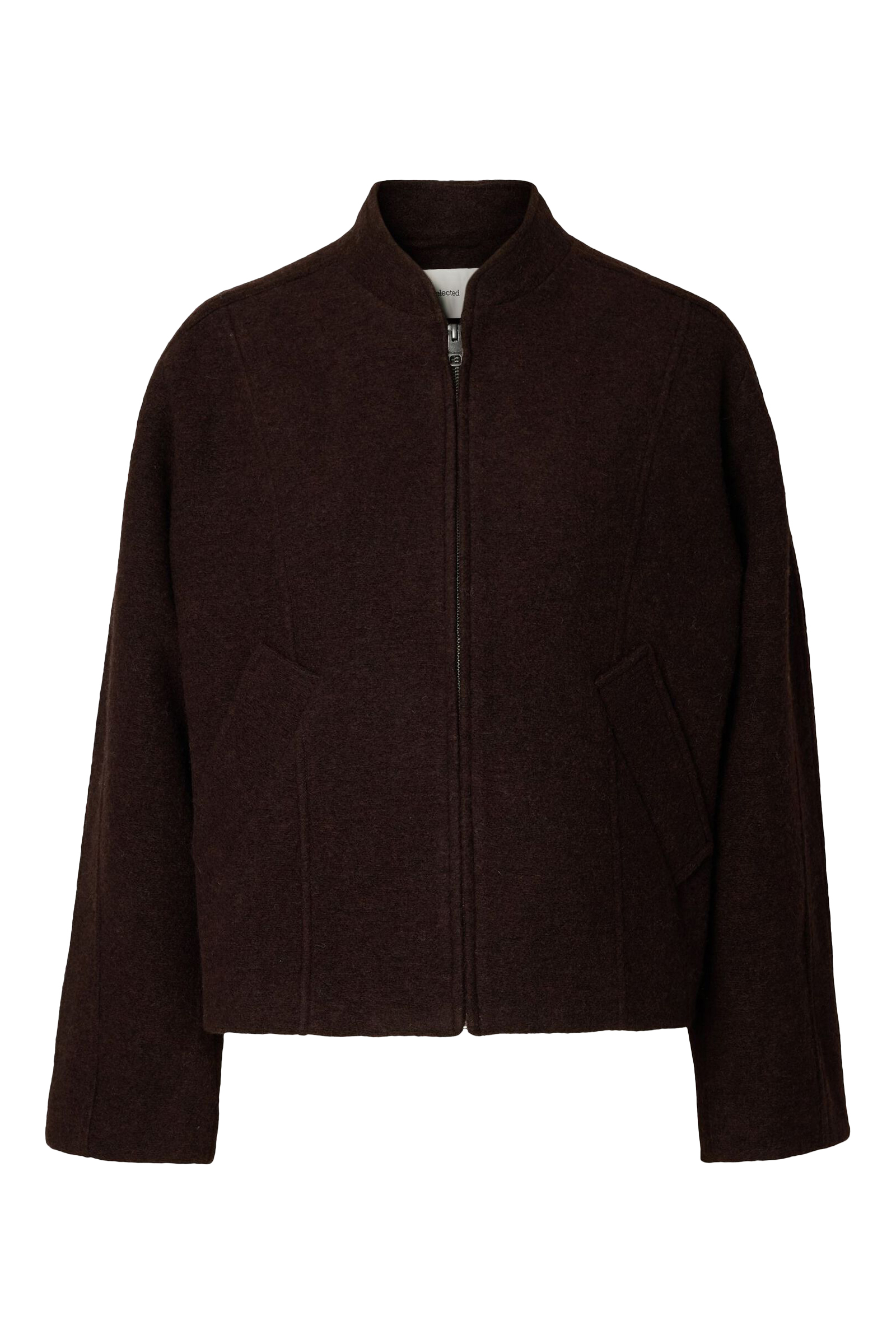 Dames blazer bruin